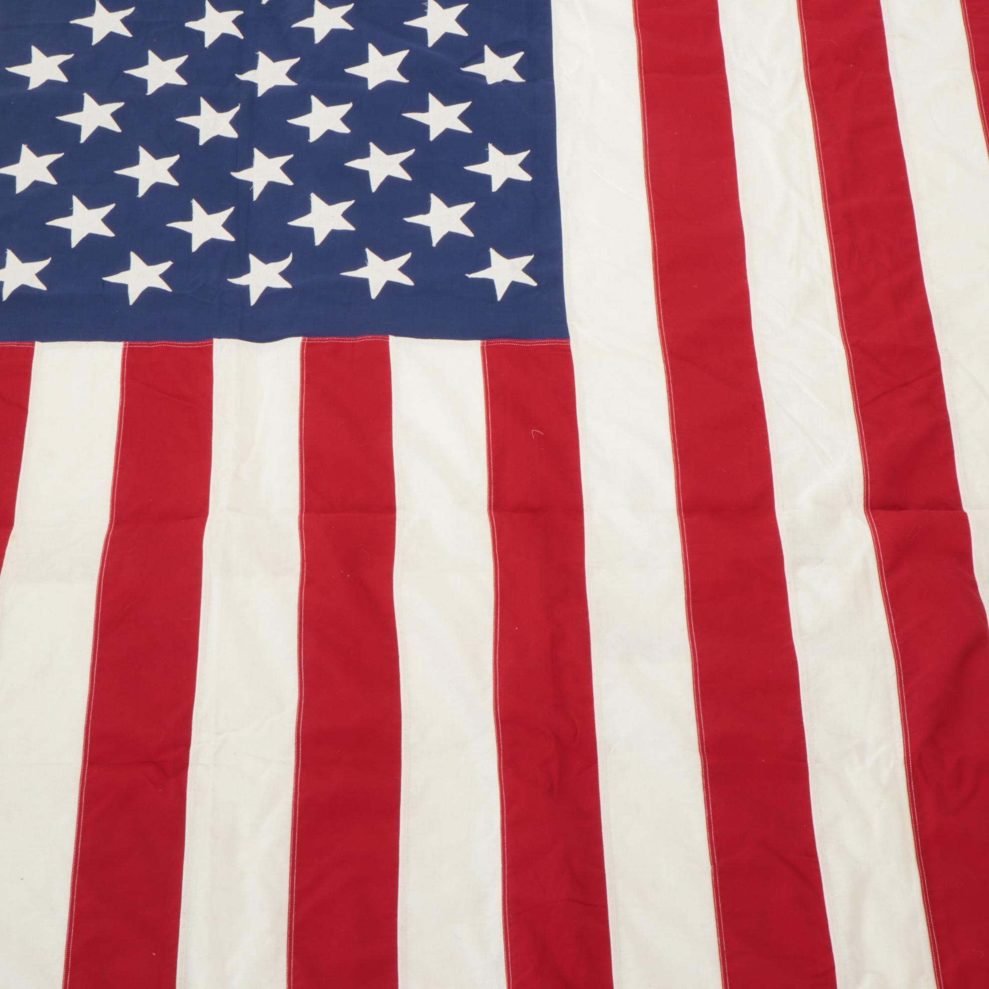 Valley Forge Flag Company Cotton Fifty-Star American Flag