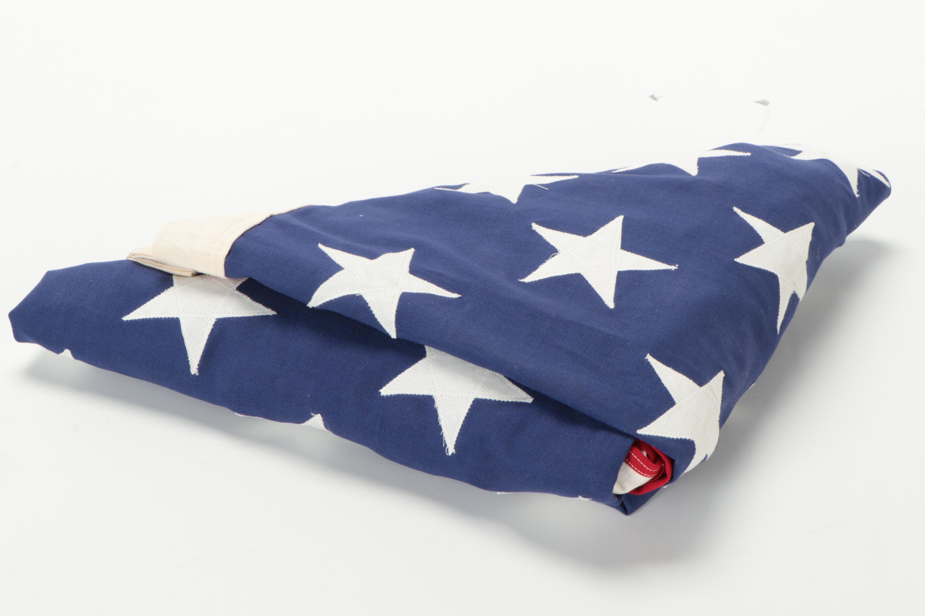 Valley Forge Flag Company Cotton Fifty-Star American Flag