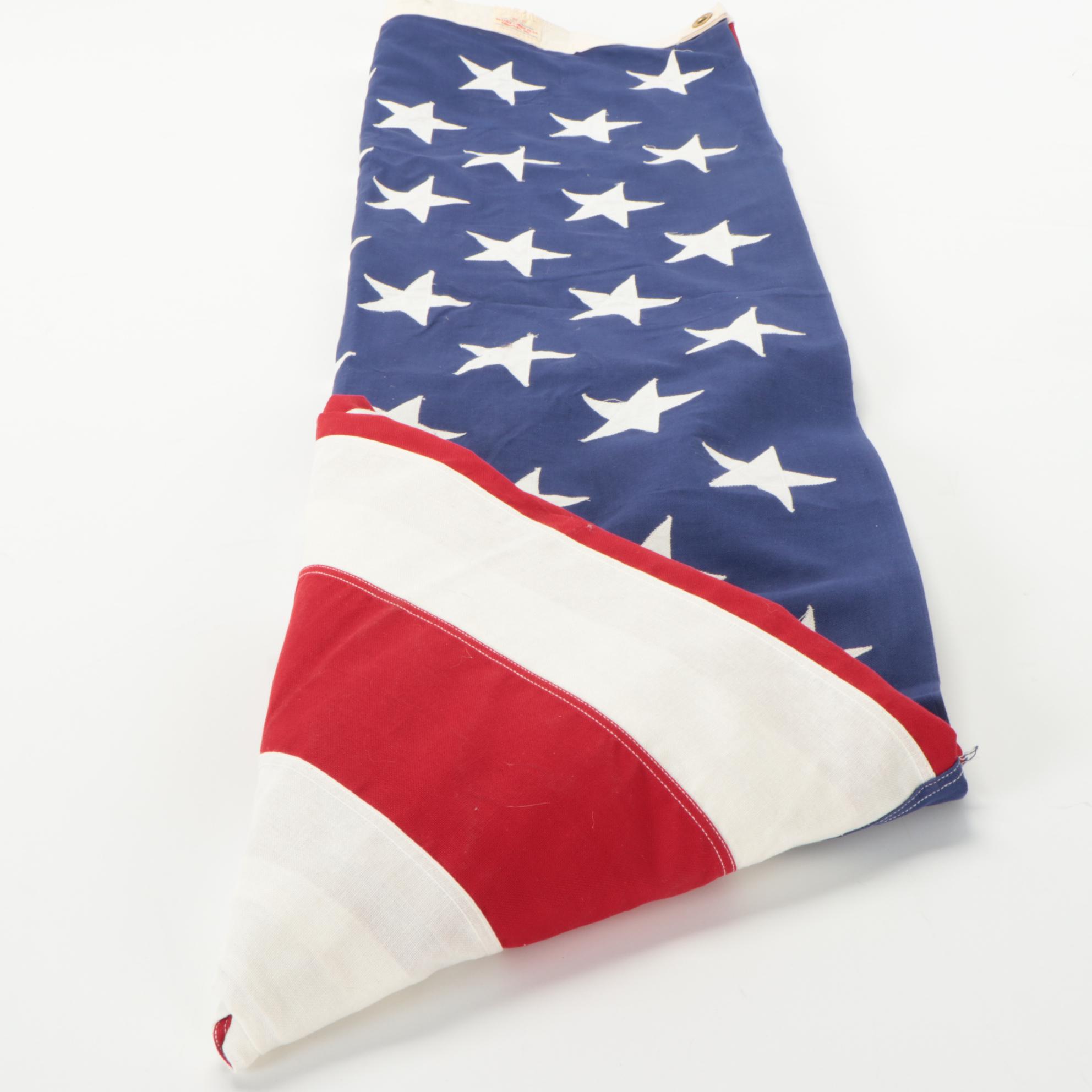 Valley Forge Flag Company Cotton Fifty-Star American Flag