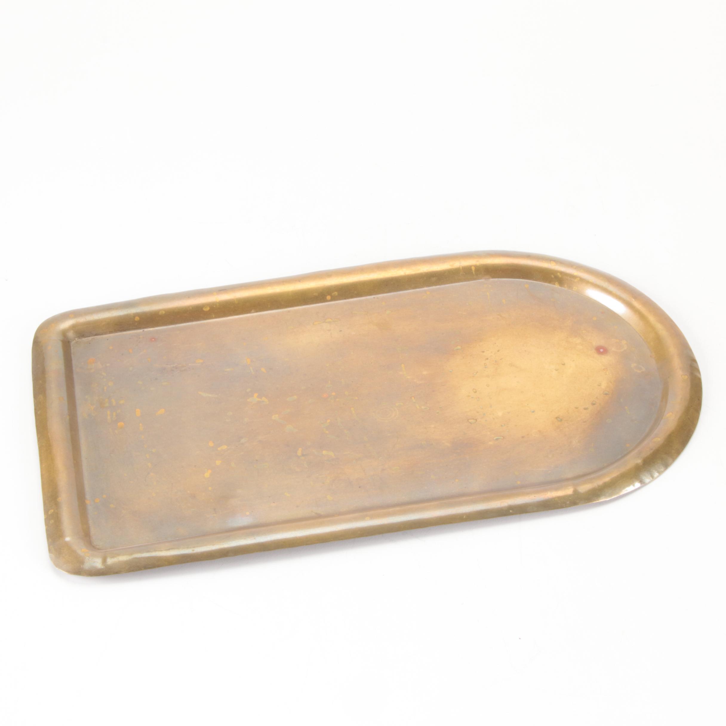 Garanti Semaverleri Turkish Brass Samovar with Drip Tray, Bowl, and Teapot