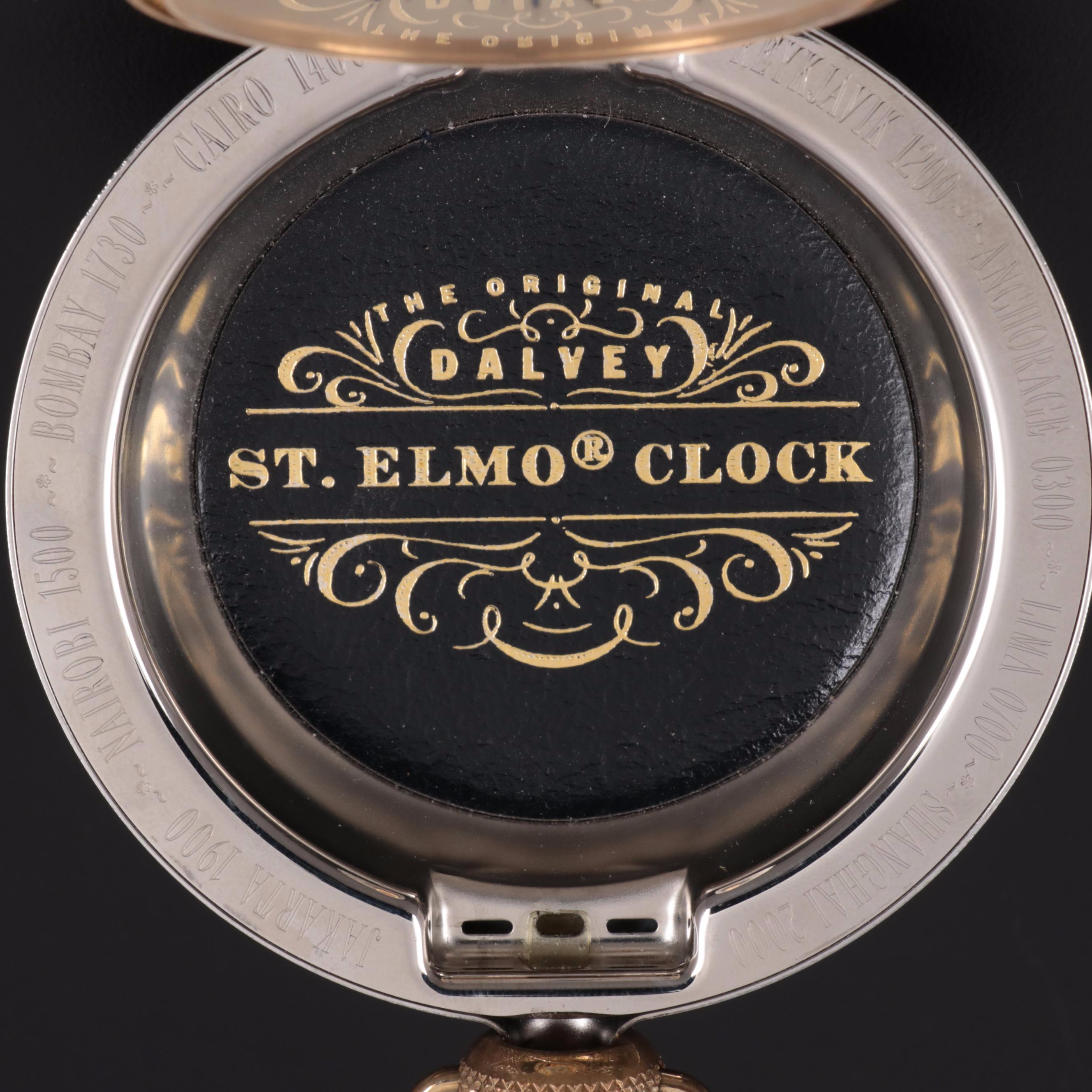 Grants of Dalvey "St. Elmo" Travel Alarm Clock, Late 20th Century
