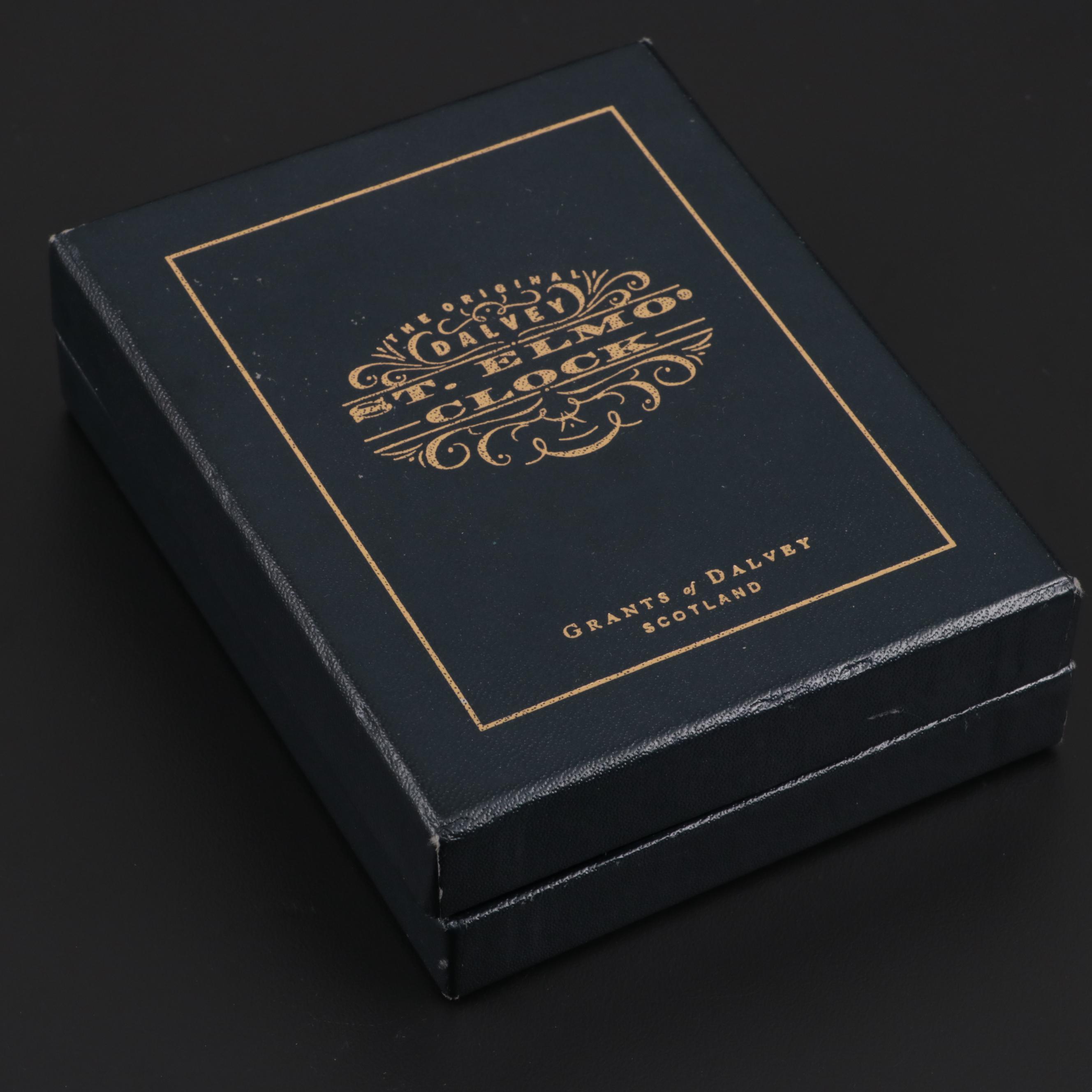 Grants of Dalvey "St. Elmo" Travel Alarm Clock, Late 20th Century