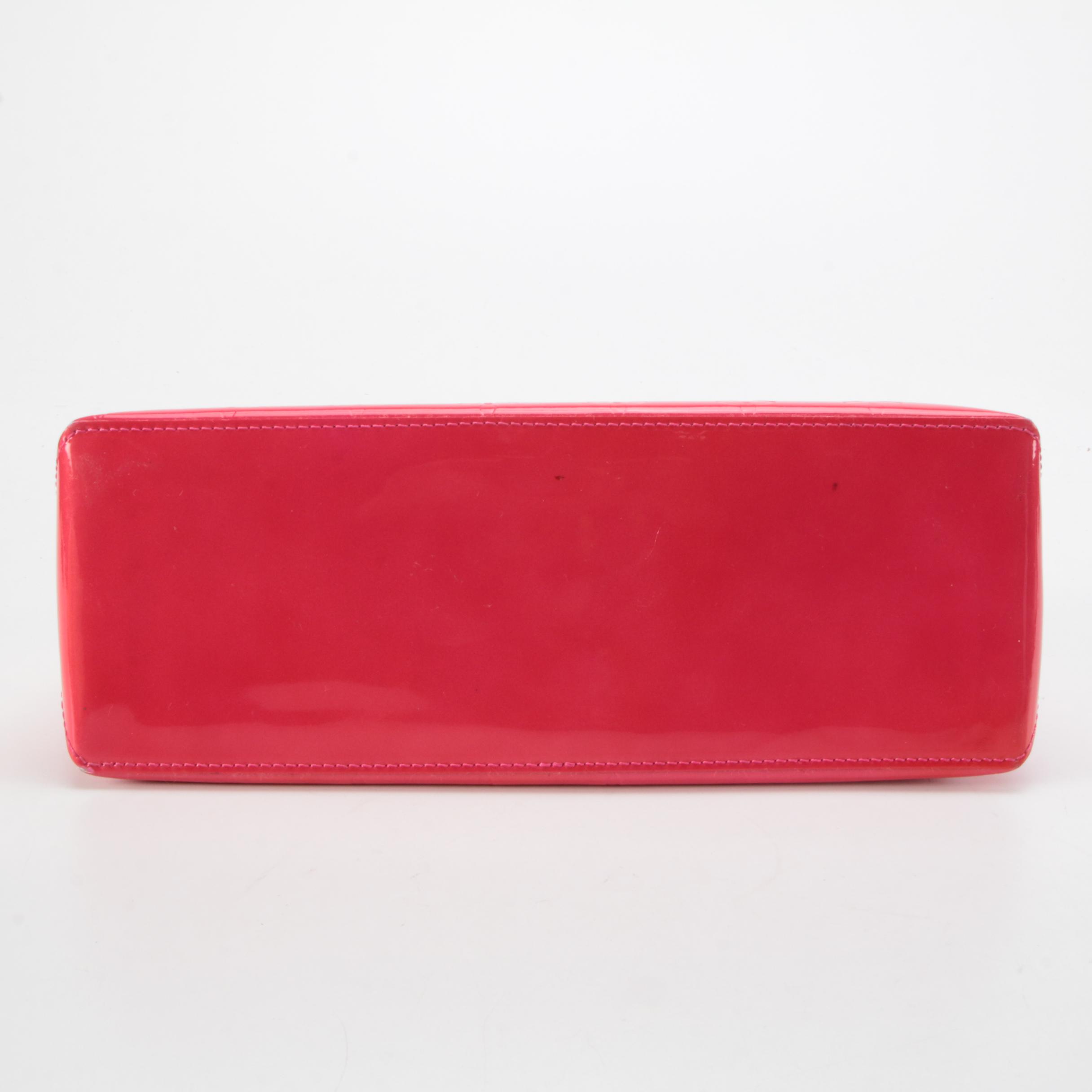 Louis Vuitton Wilshire PM Bag in Rose Pop Monogram Vernis