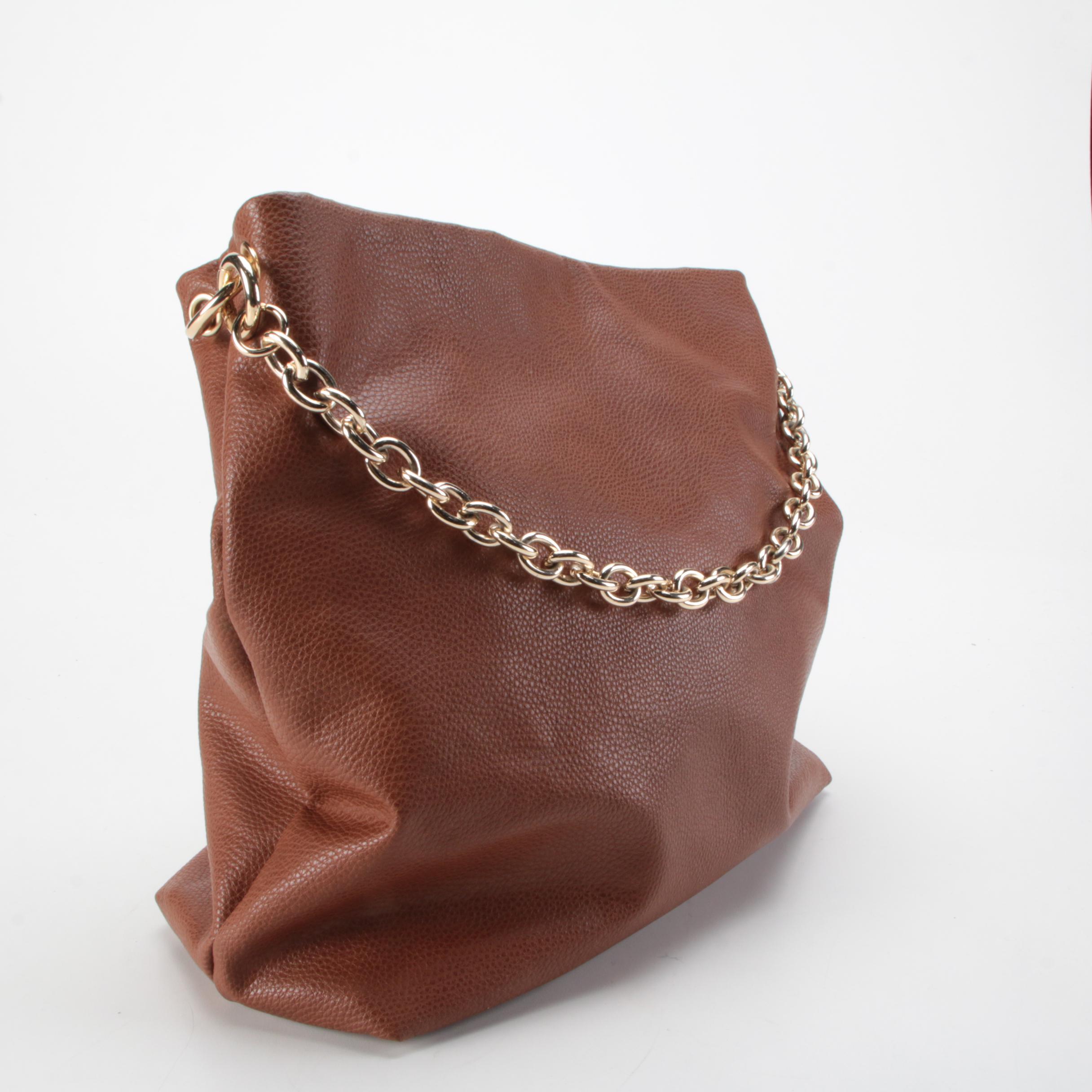 Chelsea28 by Nordstrom Vegan Leather Shoulder Tote with Interchangeable Straps