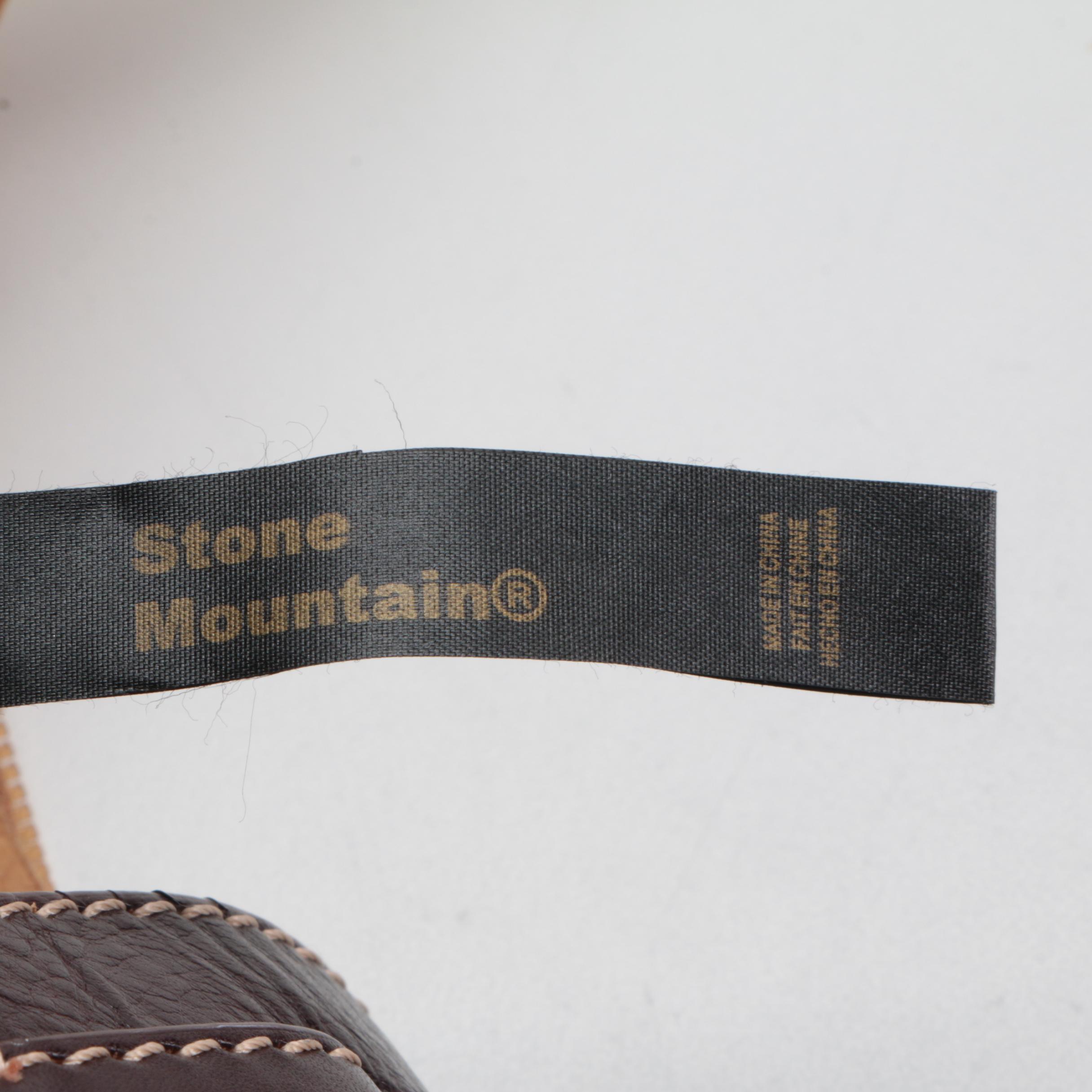 Allison Scott for Stone Mountain Tricolor Leather Hobo Bag