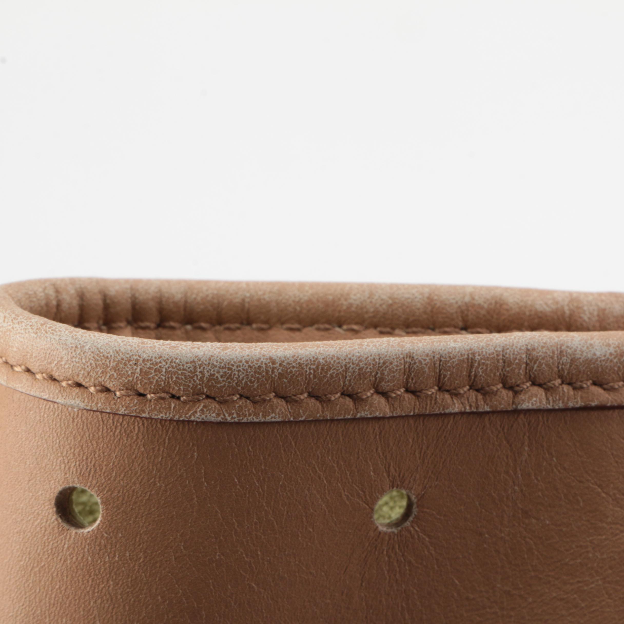 Bally Neisse Two-Tone Perforated Leather Tote Bag