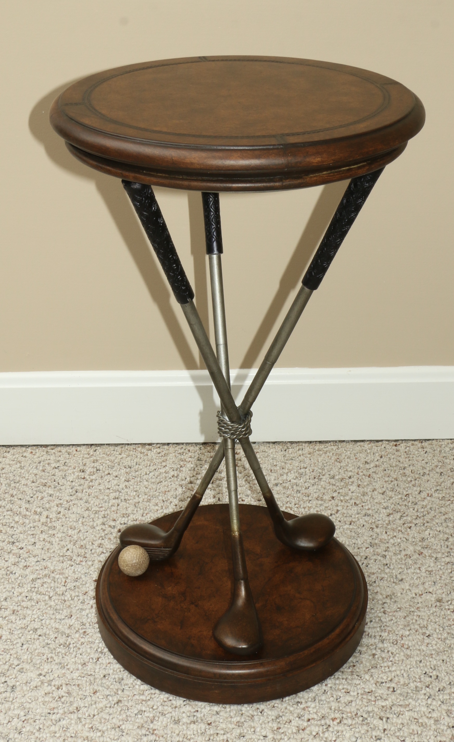 Golf Bag and Golf Club Accent Tables