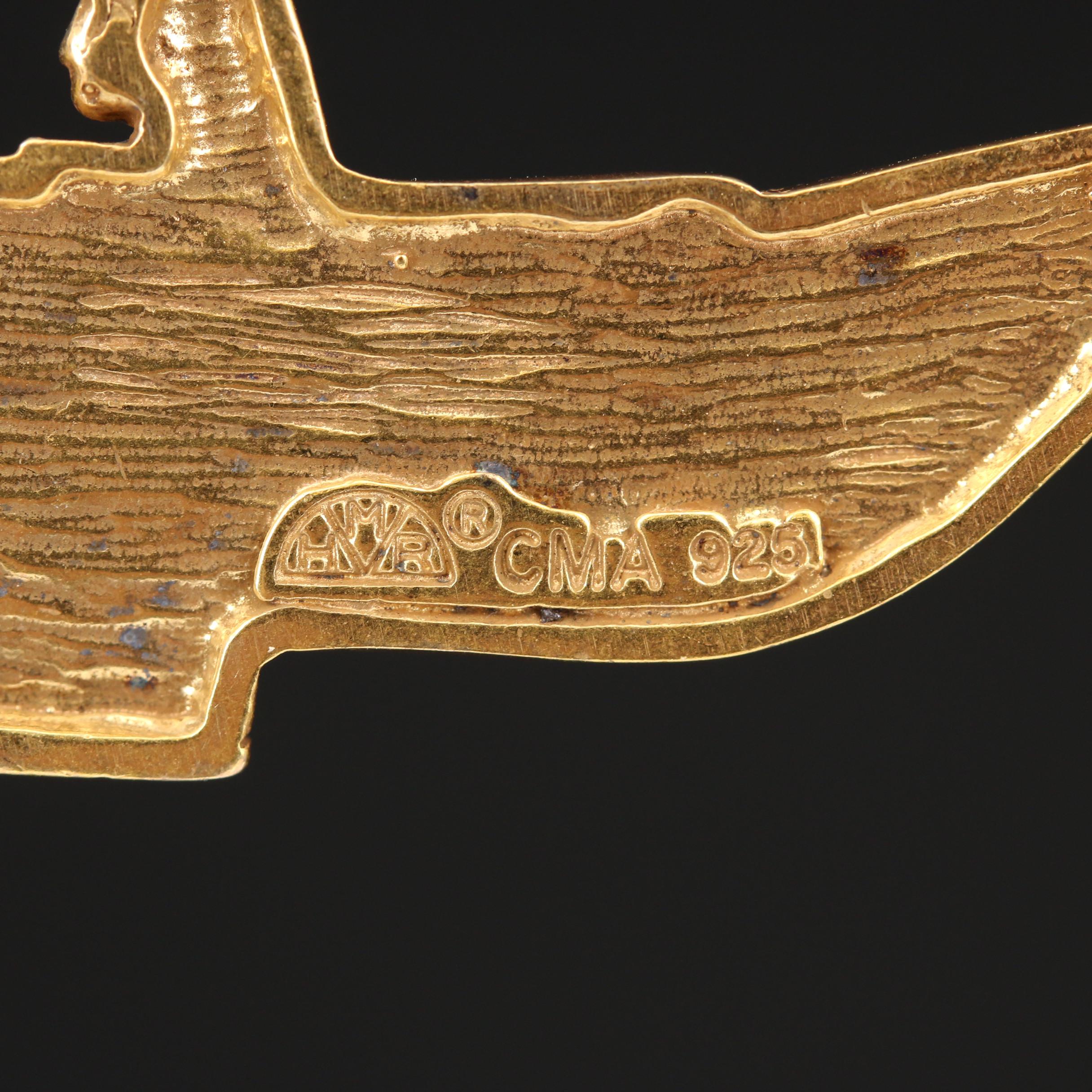 Heritage Museum Replicas Sterling Egyptian Goddess Isis Necklace