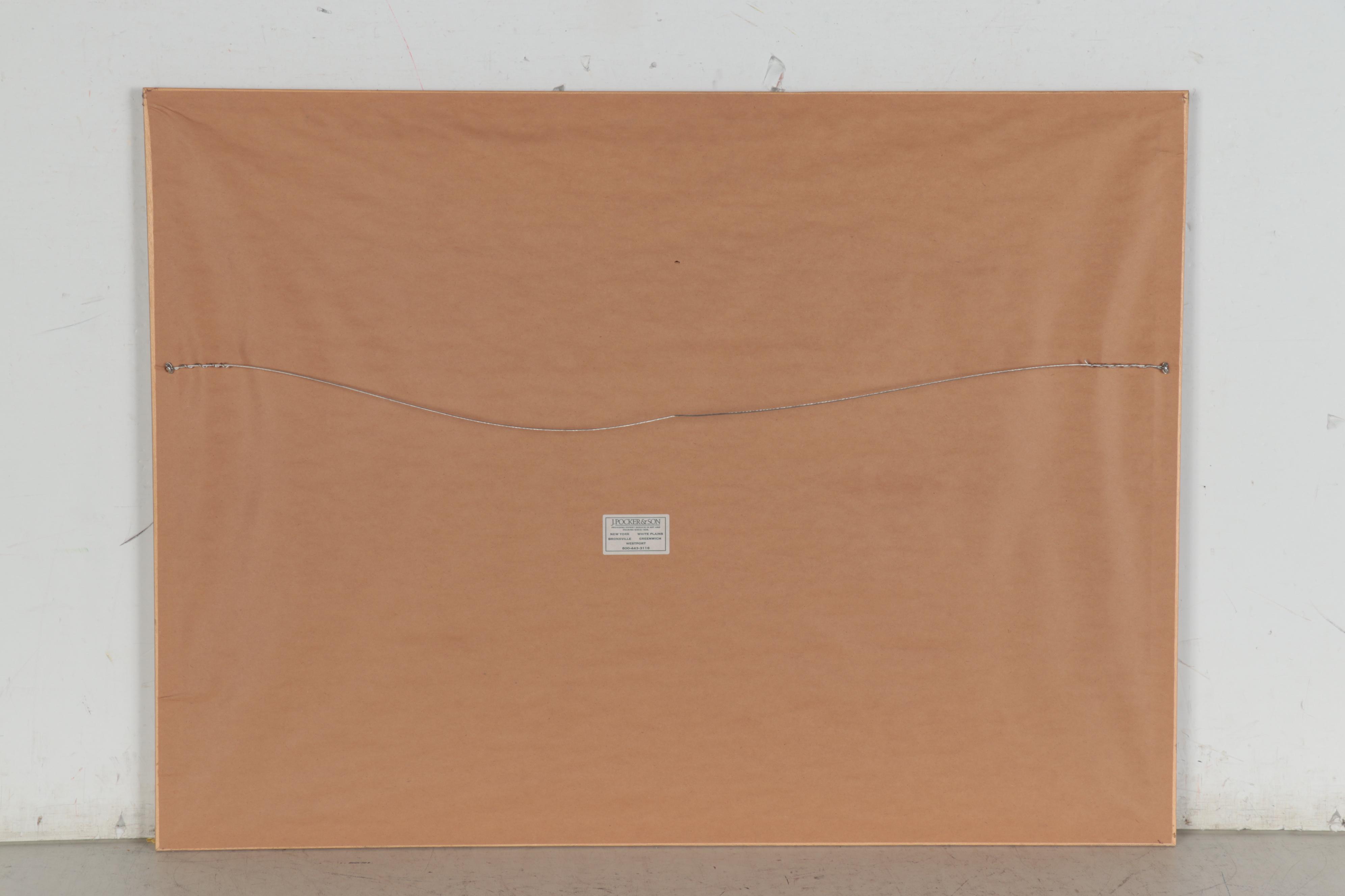 Offset Lithograph after Robert Reiber "Boca Grande Florida," Late 20th Century