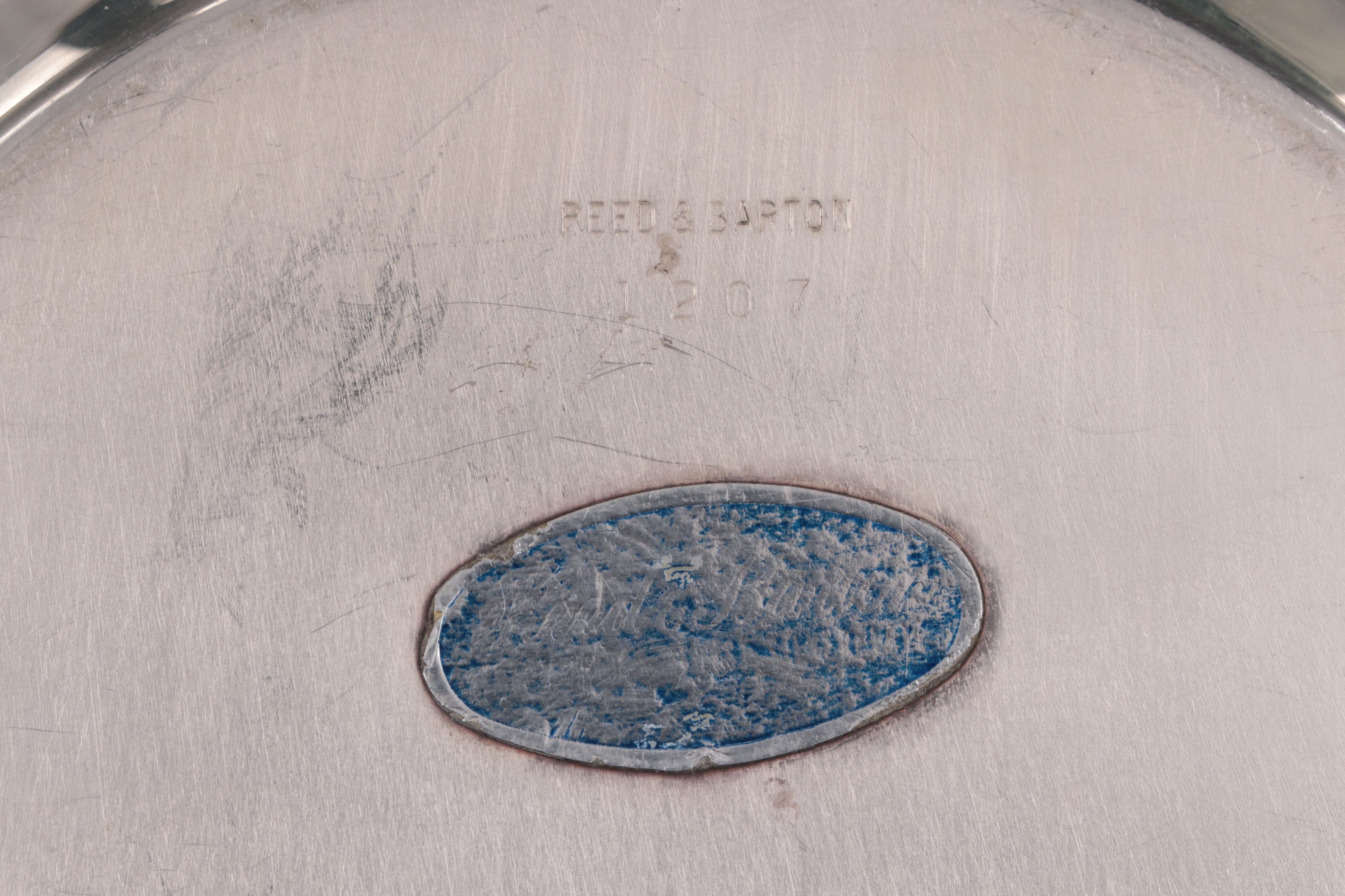 Wm. Rogers and Sons "Spring Flower" and Other Silver Plate Serving Pieces