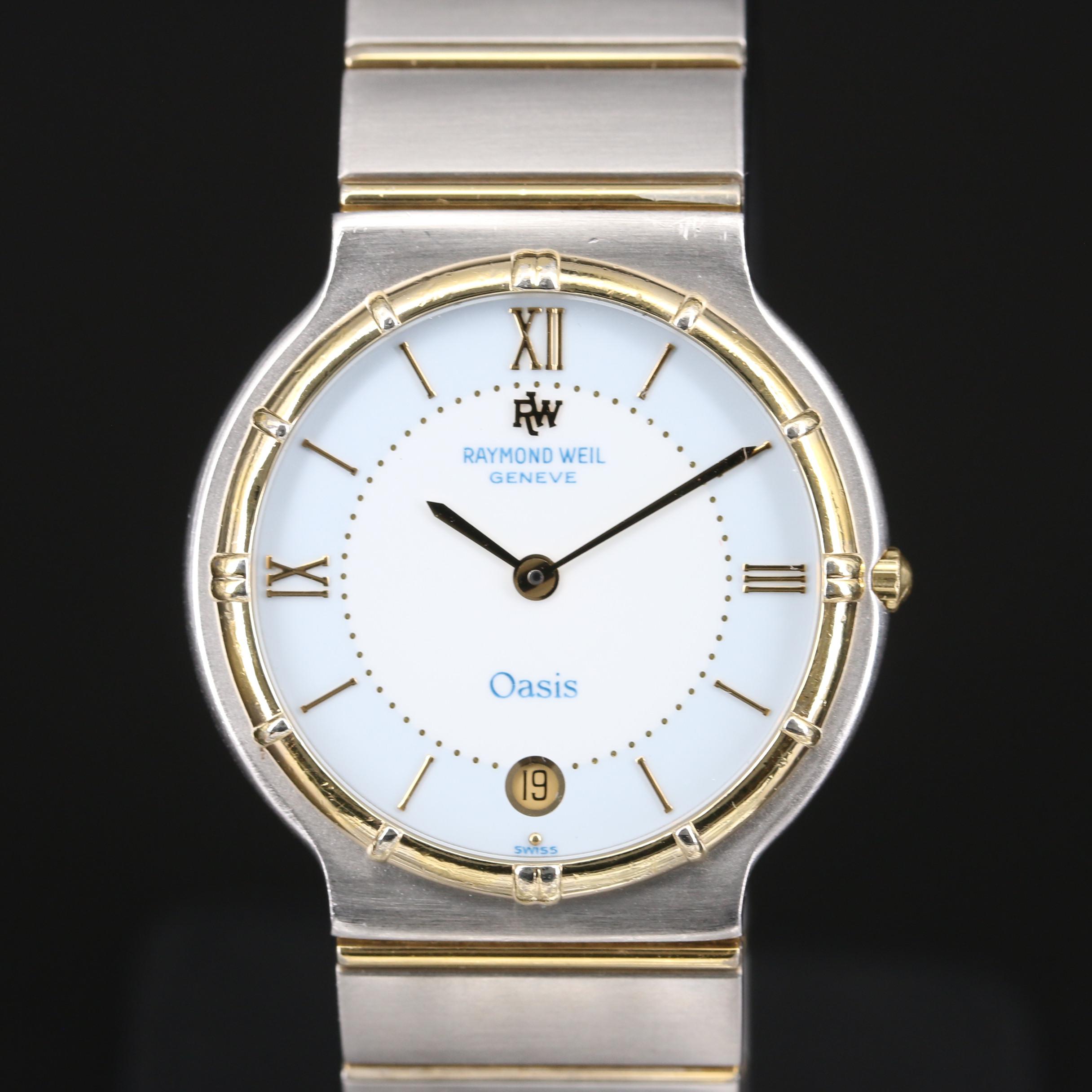Raymond Weil "Oasis" Two-Tone Watch