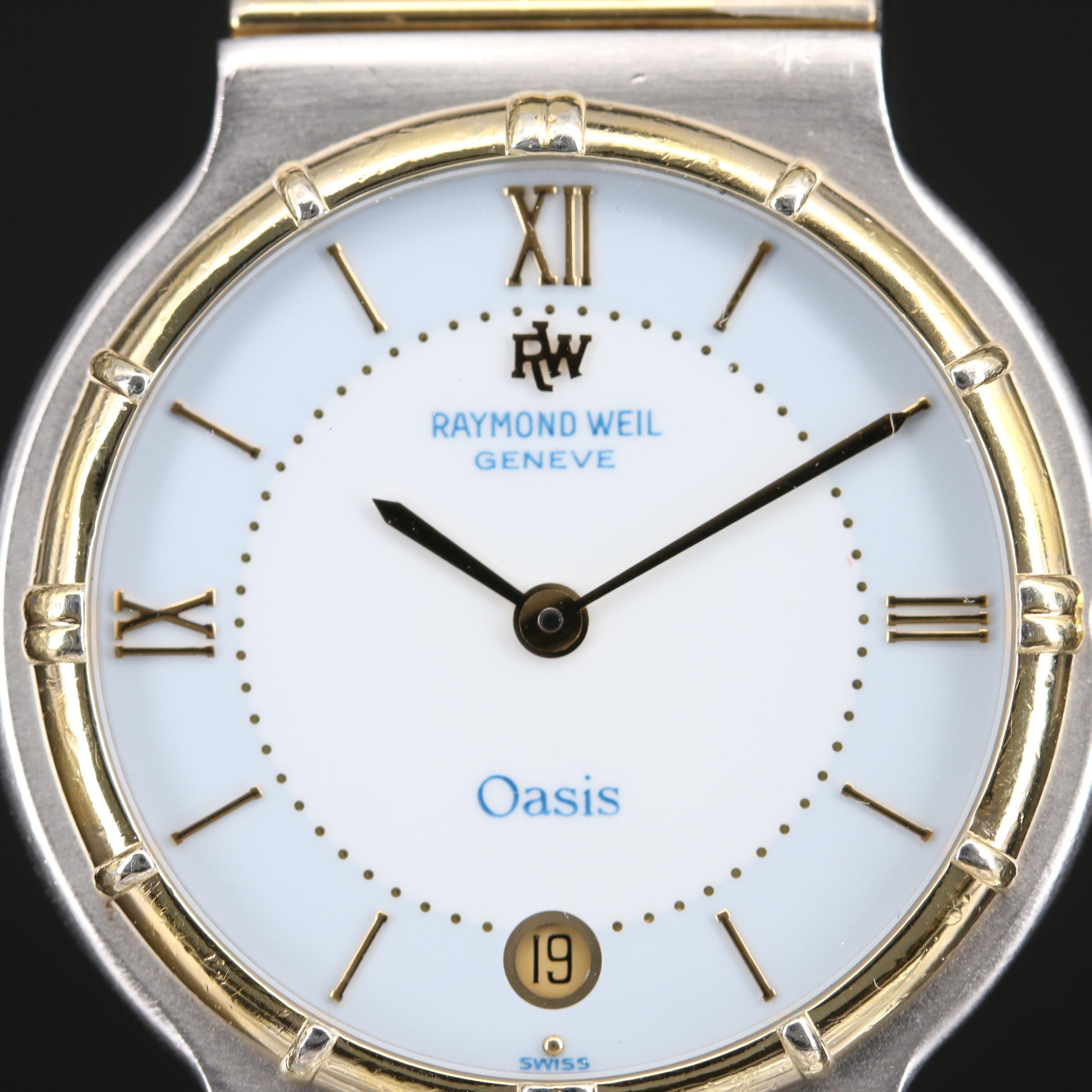 Raymond Weil "Oasis" Two-Tone Watch