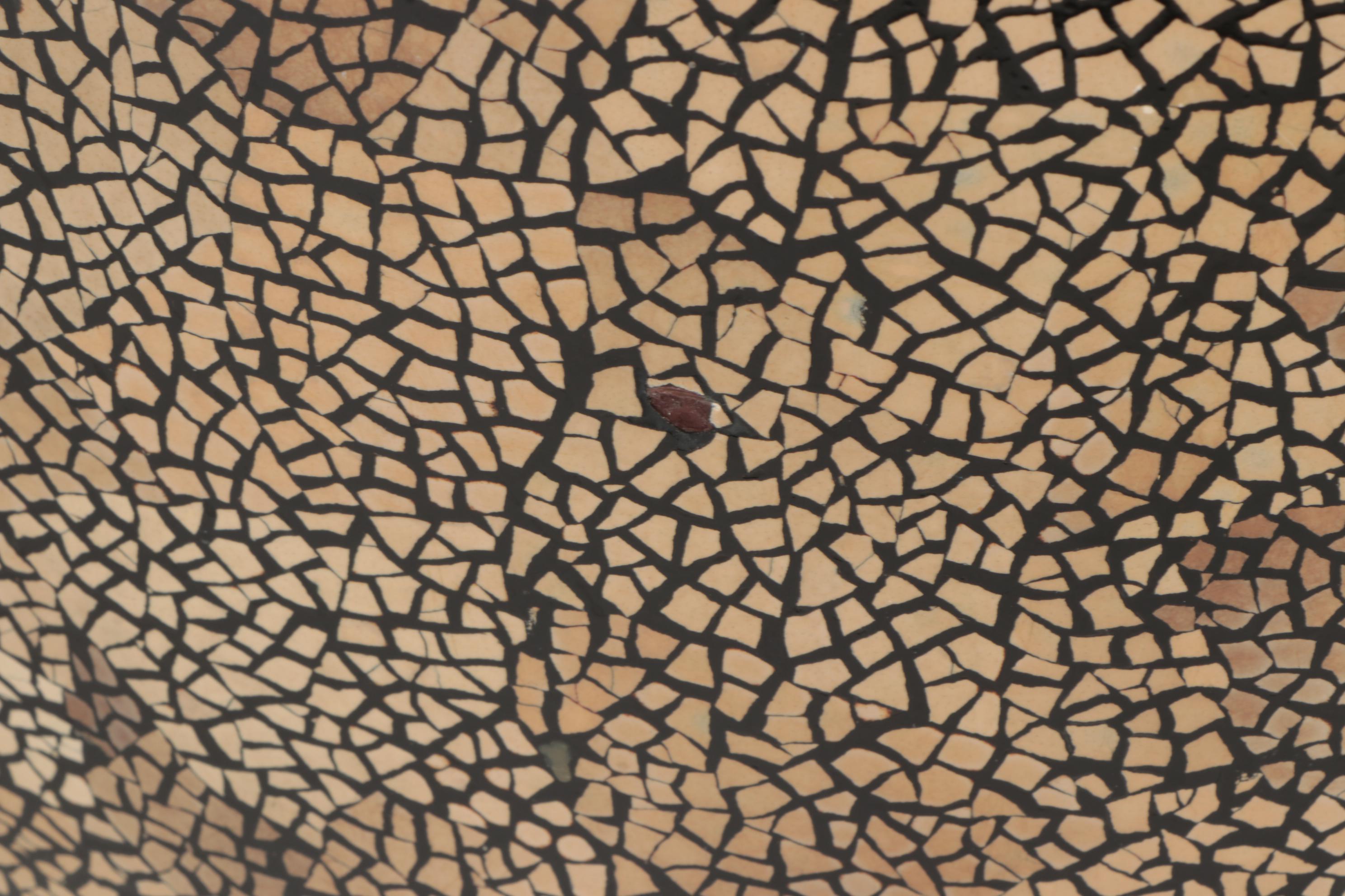 Pair of Vietnamese Eggshell Lacquer-Glazed Ceramic Garden Stools