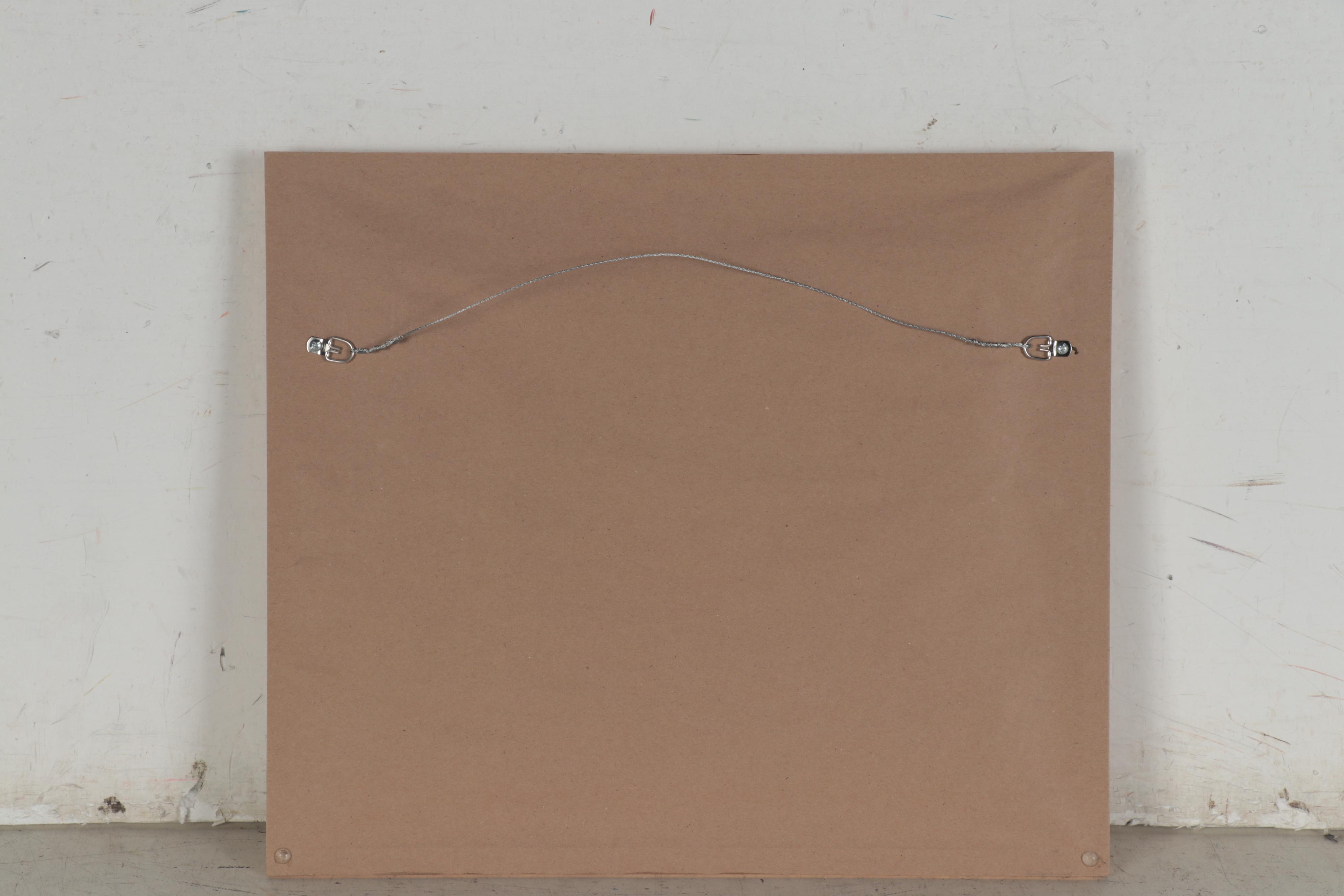 William Hawkins Landscape Oil Painting of Pink Clouds, 21st Century