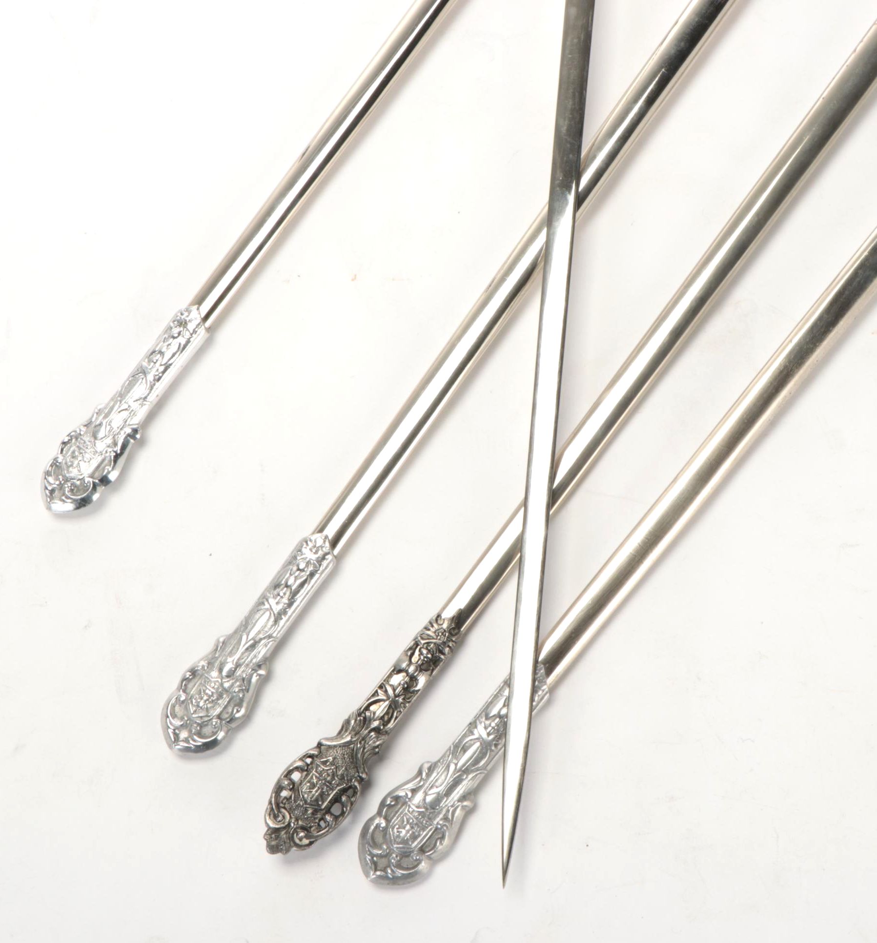 Ceremonial Knights of Columbus Dress Swords in Scabbards