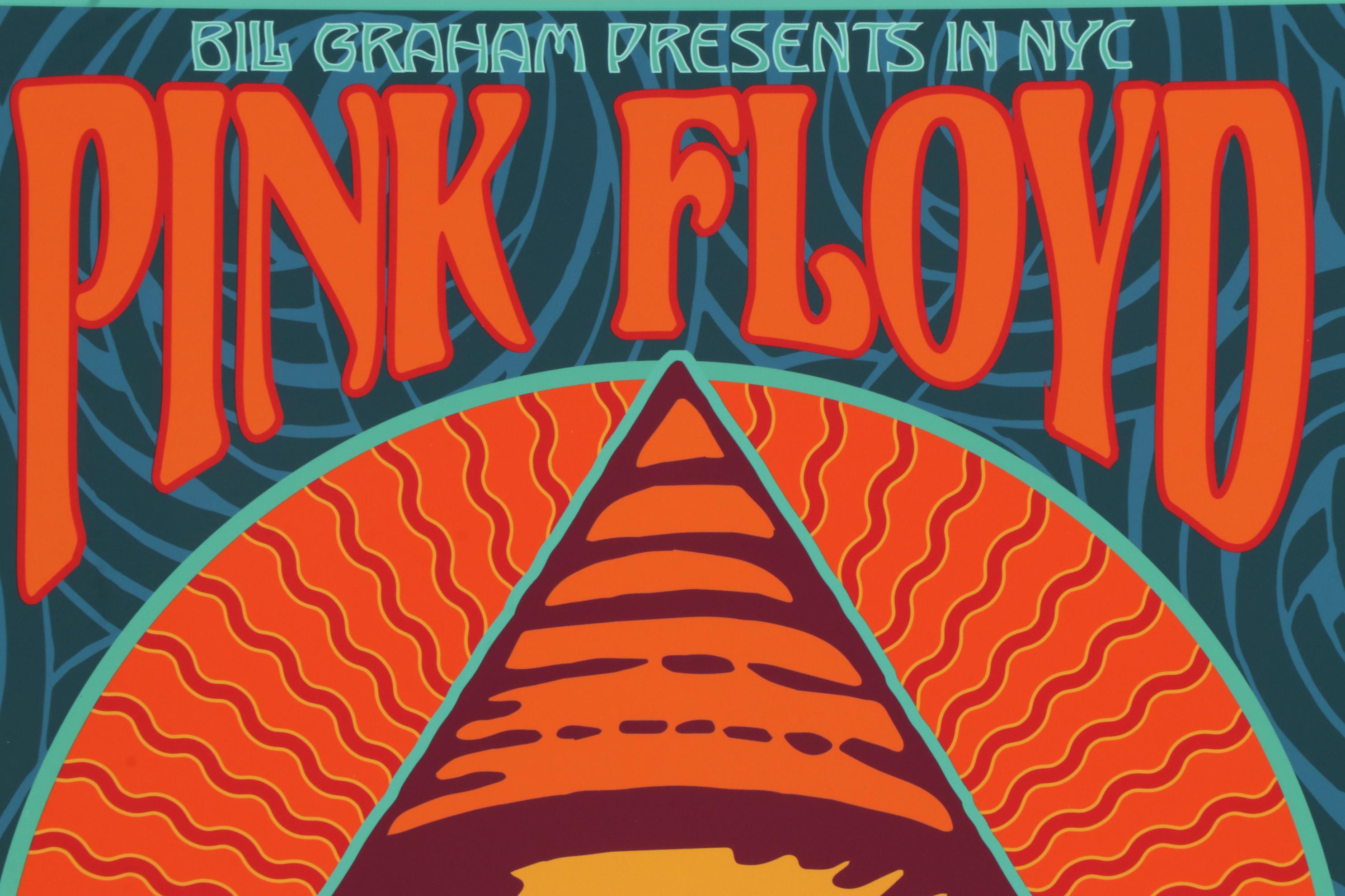 David Edward Byrd Giclée "Pink Floyd at the Fillmore East 1970," 2021