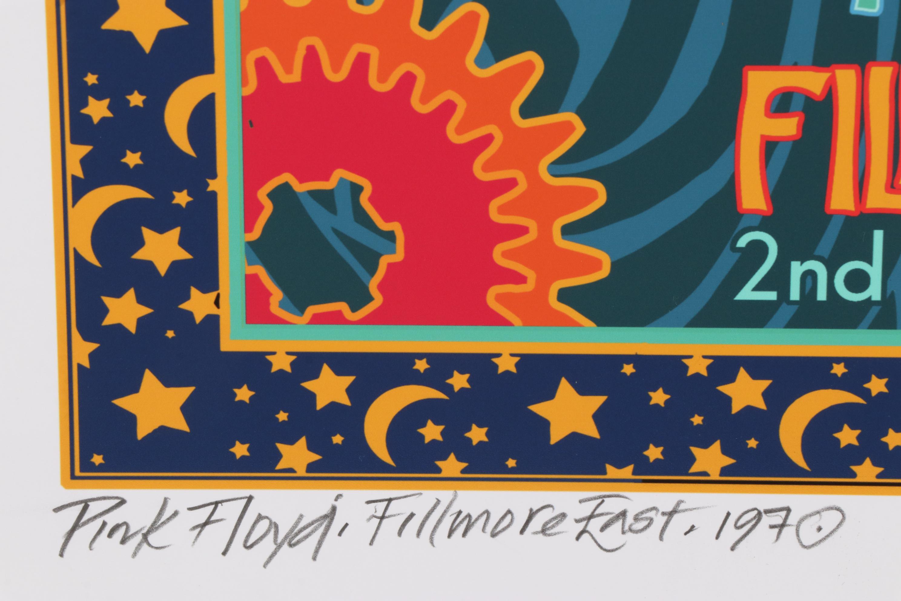 David Edward Byrd Giclée "Pink Floyd at the Fillmore East 1970," 2021