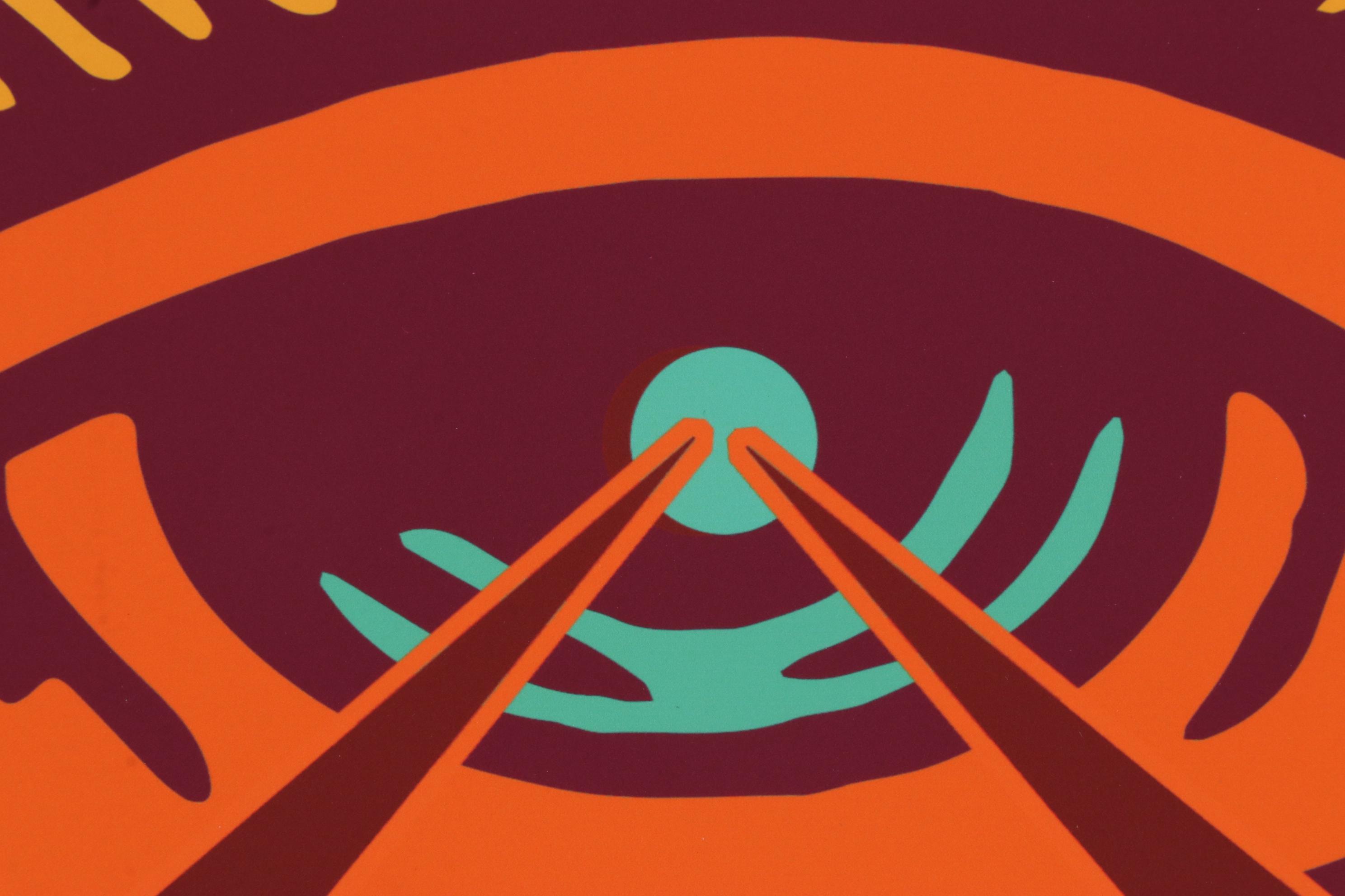 David Edward Byrd Giclée "Pink Floyd at the Fillmore East 1970," 2021