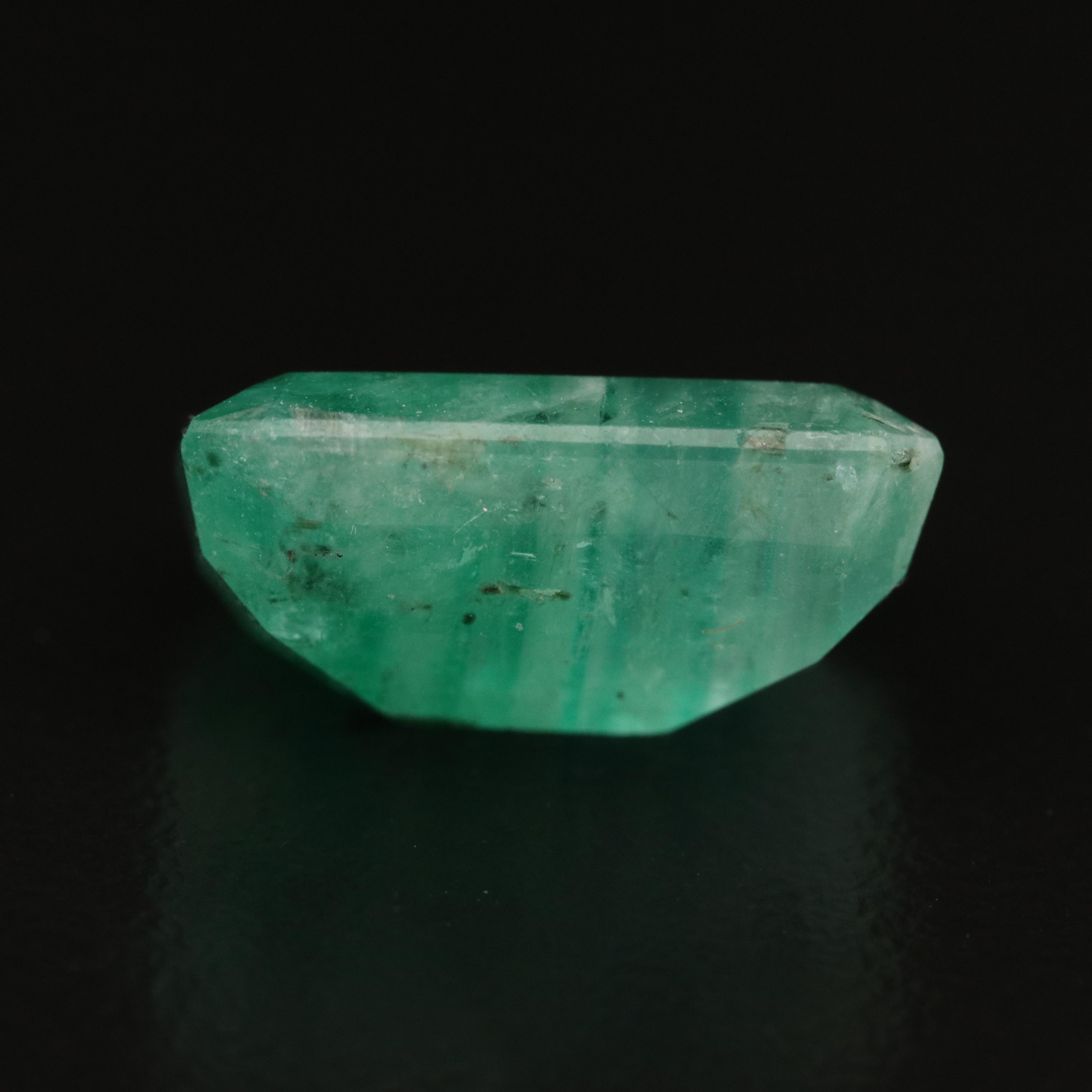 Loose 8.22 CT Cut Cornered Rectangular Beryl