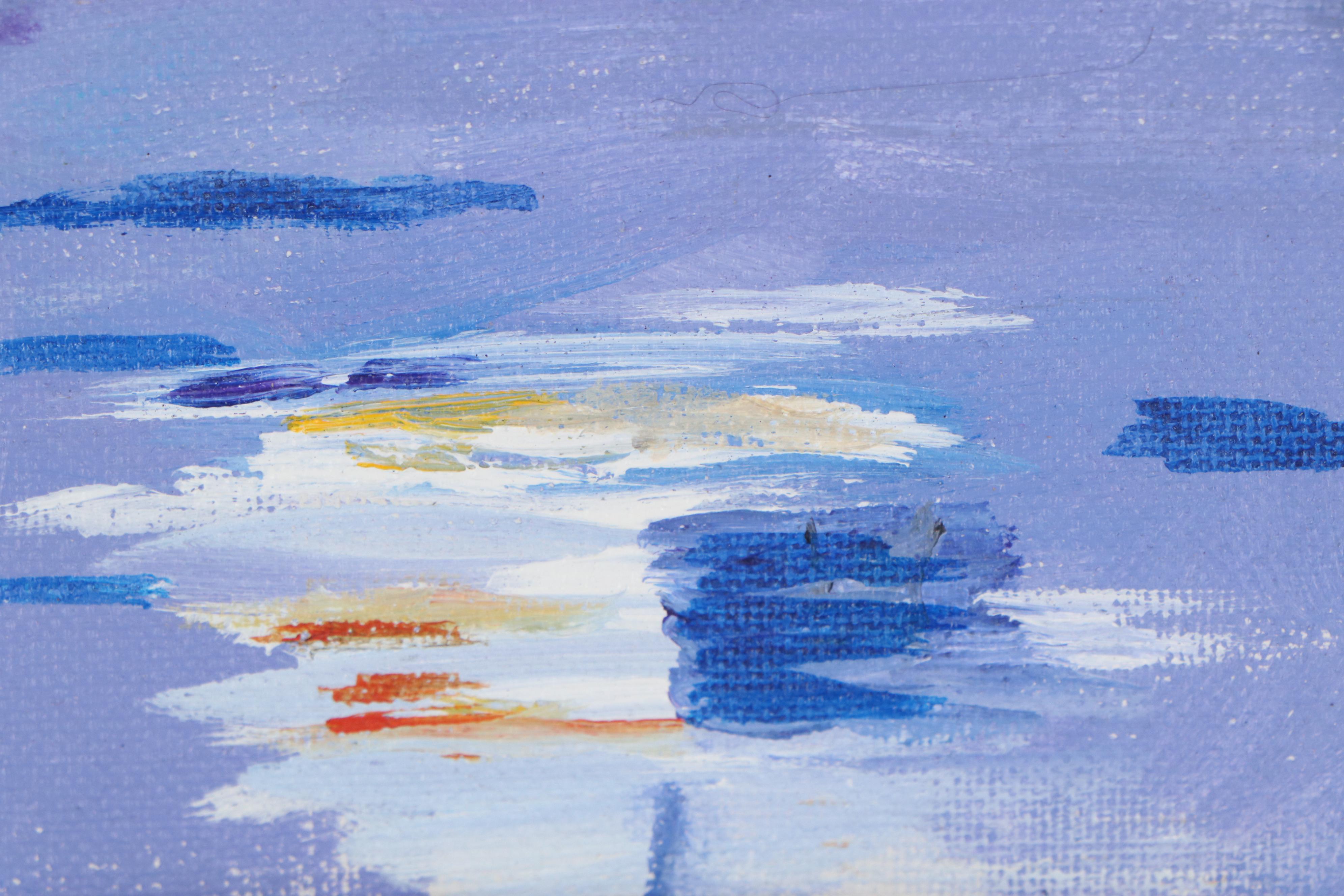 Elaine Neumann Landscape Acrylic Painting, 2019