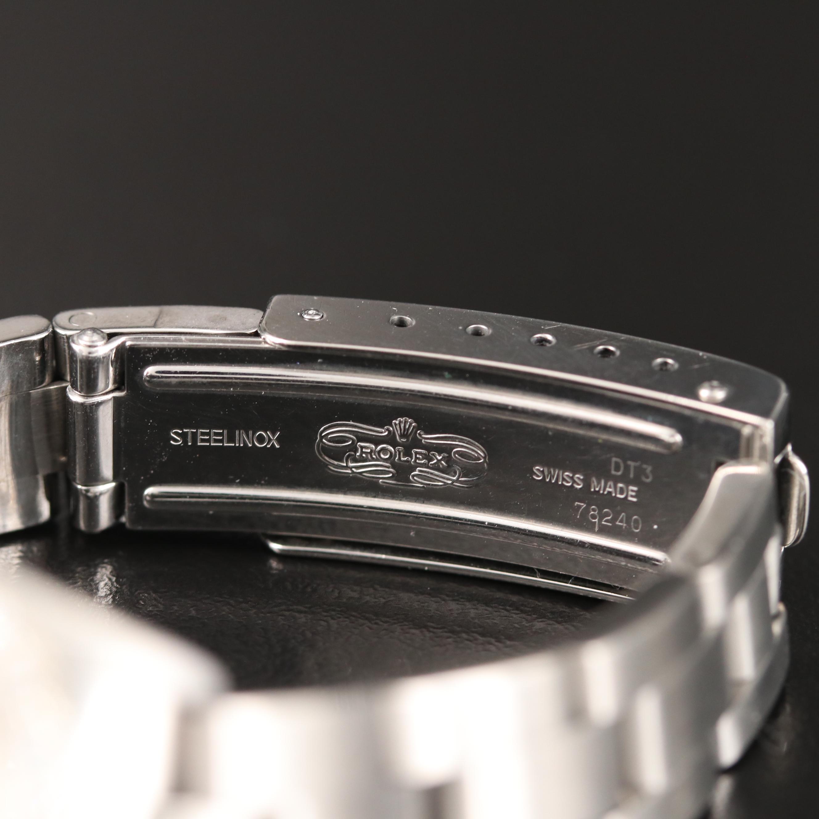 2002 Rolex Oyster Perpetual Watch with Diamond Dial and Bezel