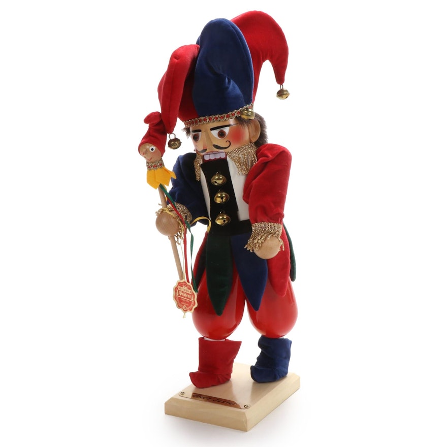 Steinbach "Court Jester" Handcrafted Wood Nutcracker