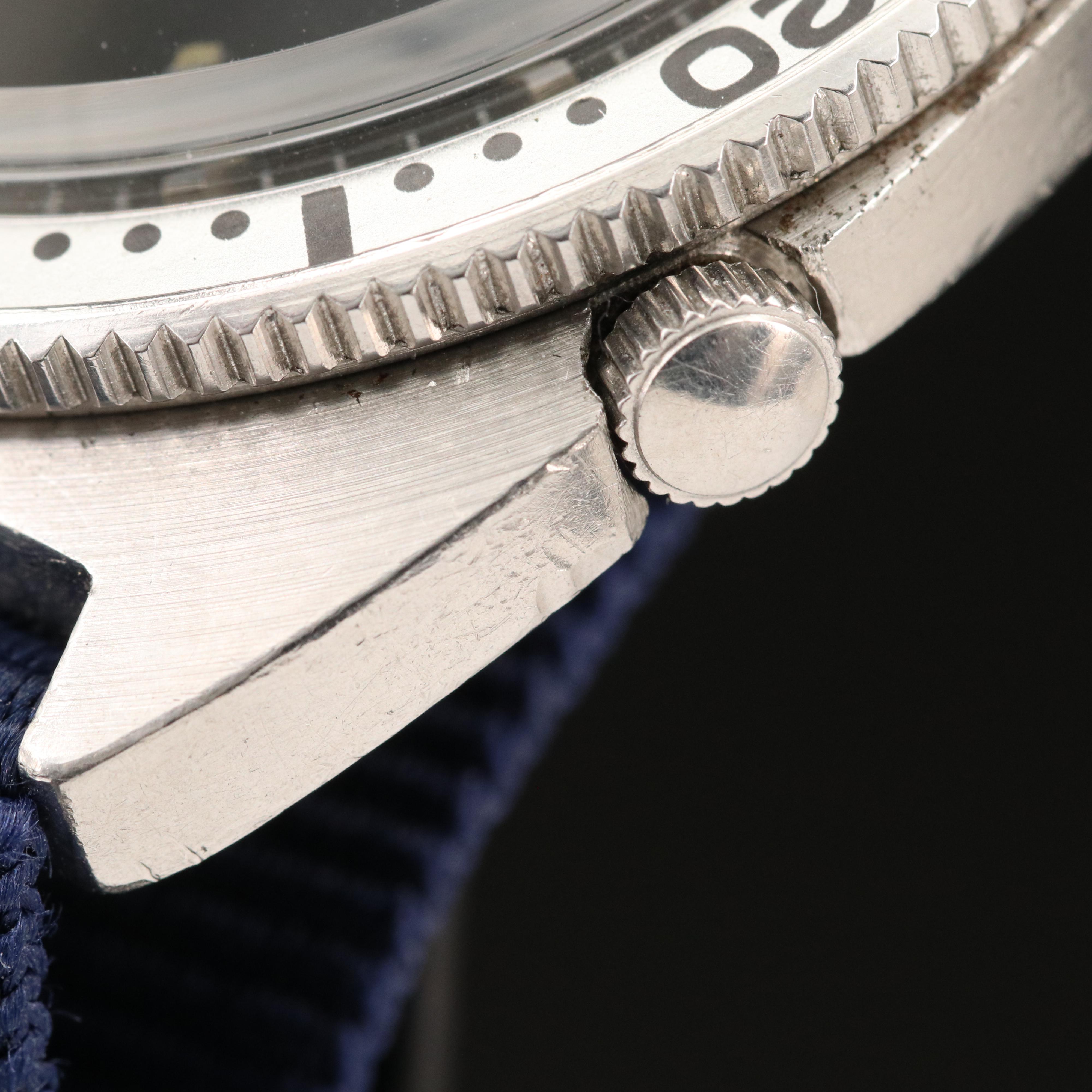 1968 Seiko 6106-8100 Sports-Diver Stainless Steel Automatic Watch