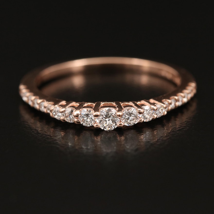 EFFY 14K Diamond Tiered Band