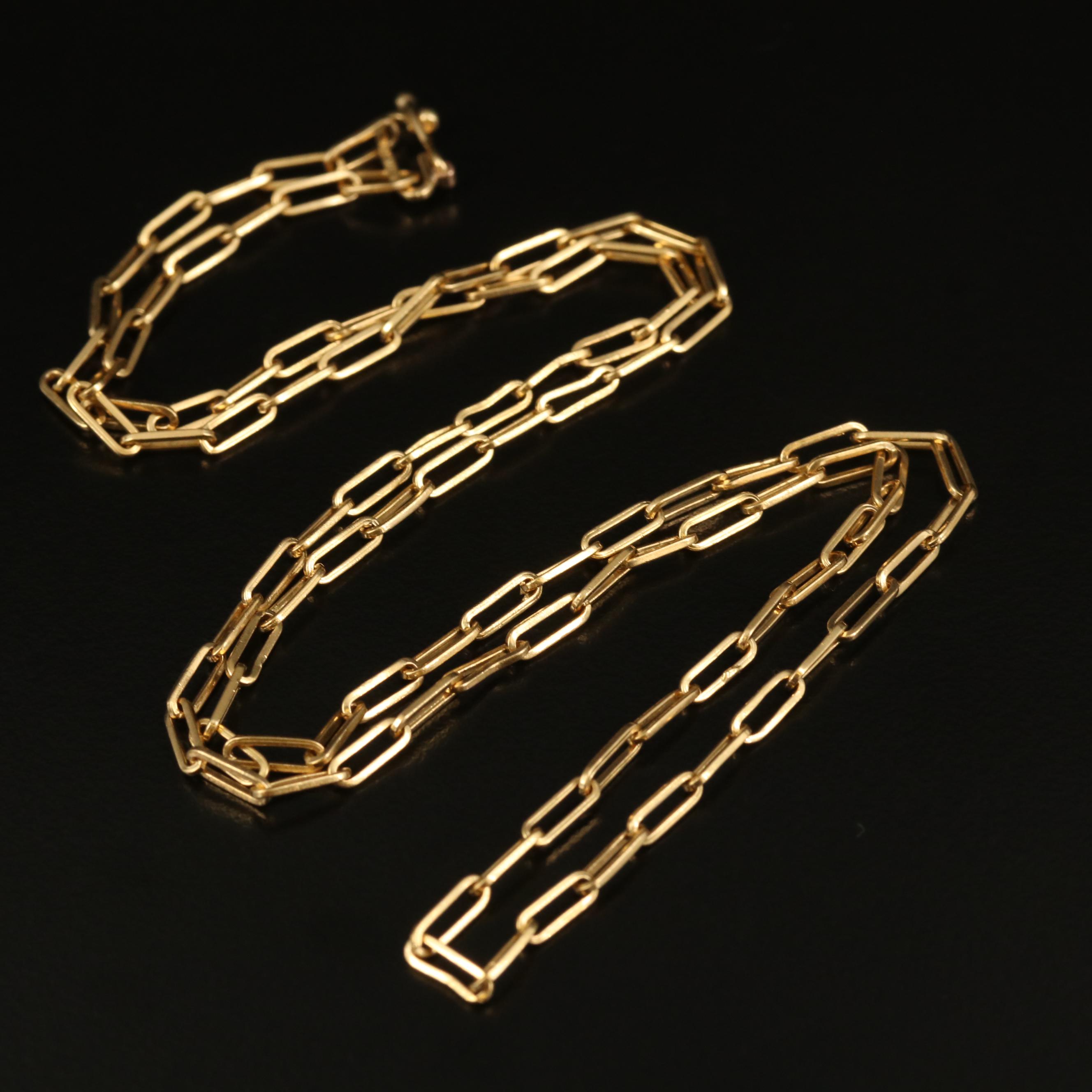 Jean Dinh Van for Cartier 18K Collier Maillon Necklace