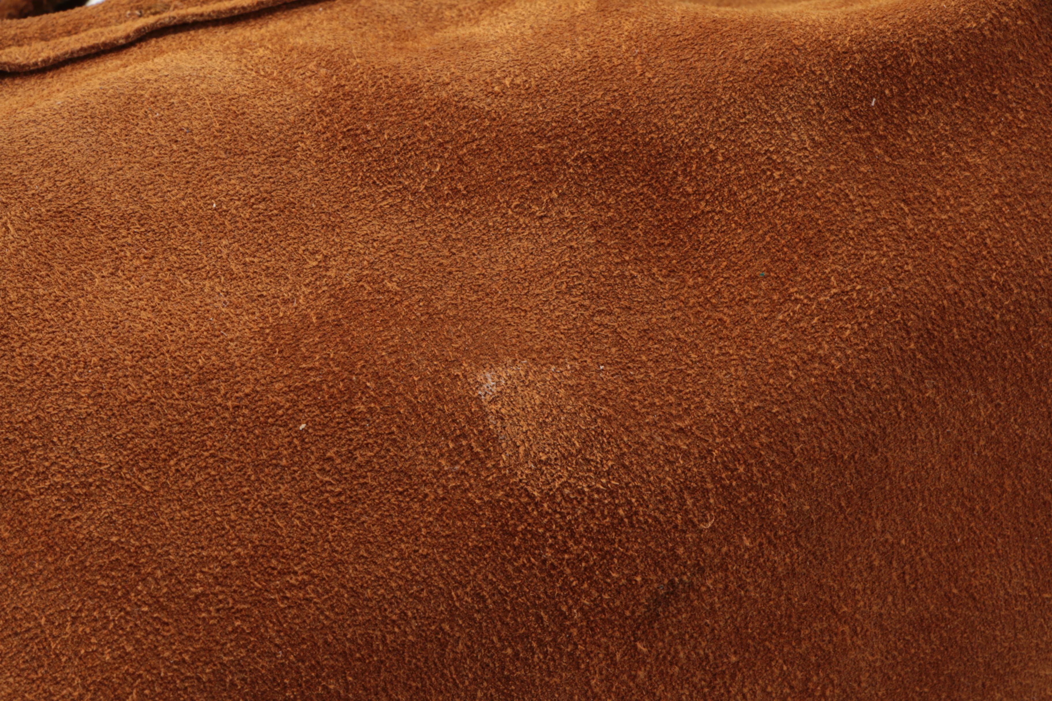 Prada Hobo Bag in Cognac Suede