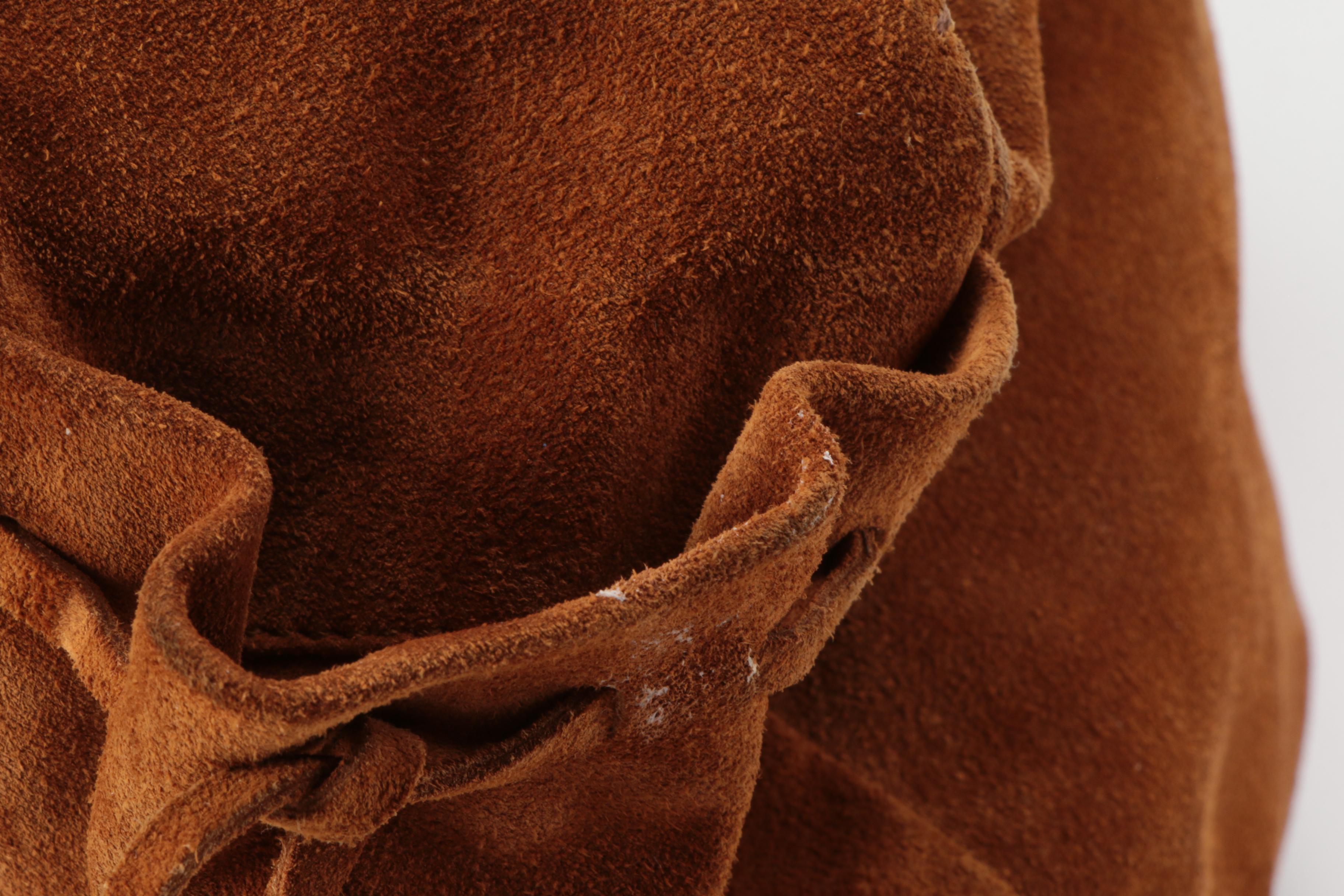 Prada Hobo Bag in Cognac Suede