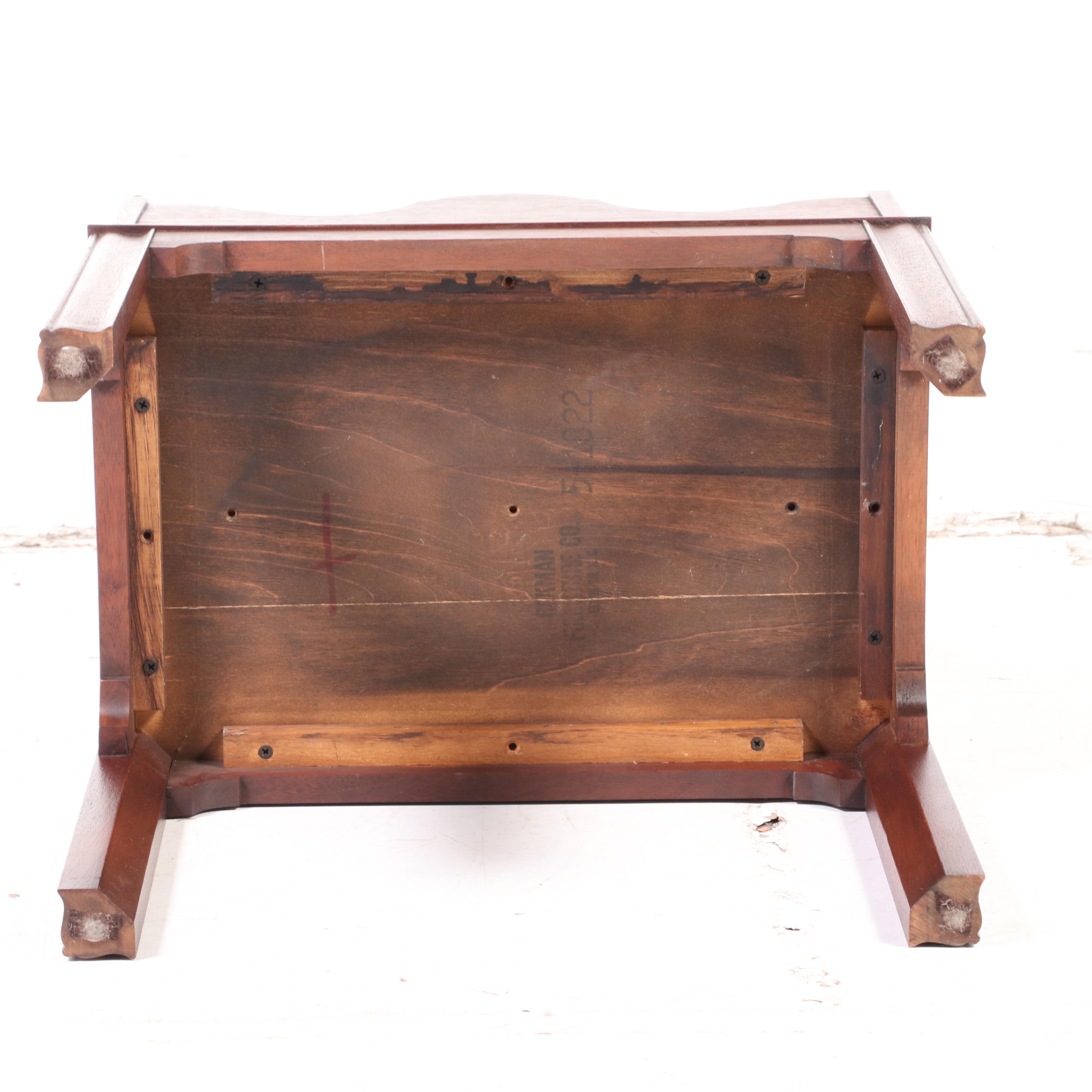 Hekman Furniture Co. George III Style Mahogany Canterbury