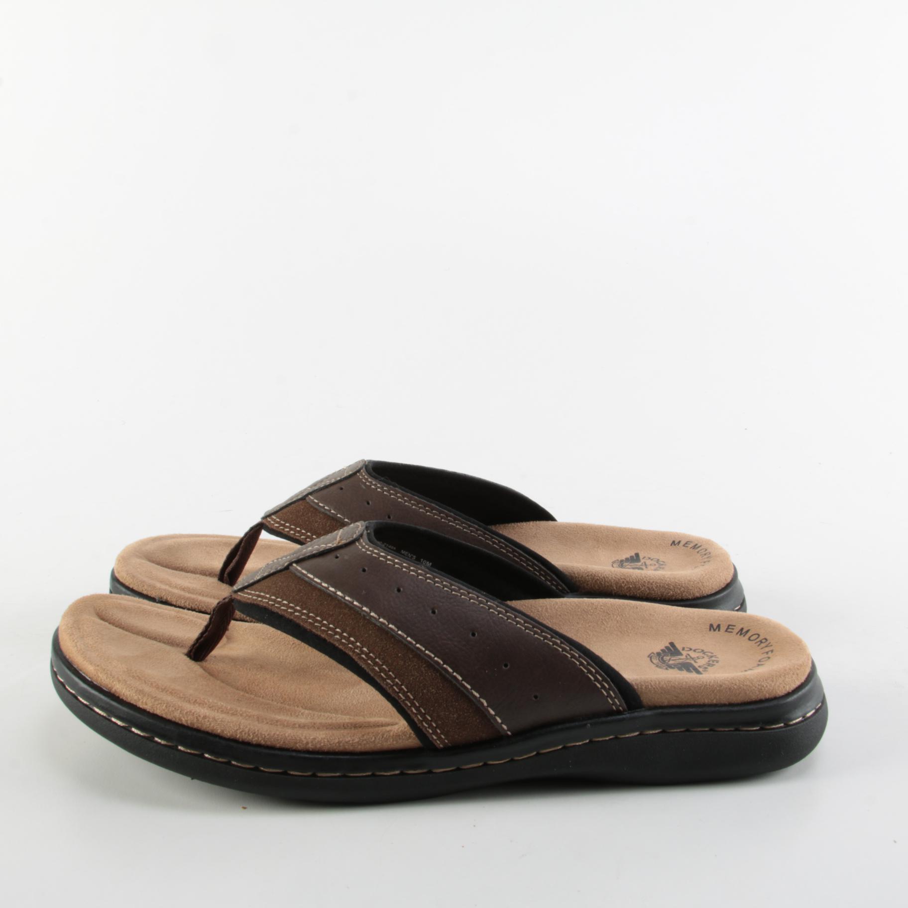 Men's Dockers Laguna Flip-Flop Sandals with Box