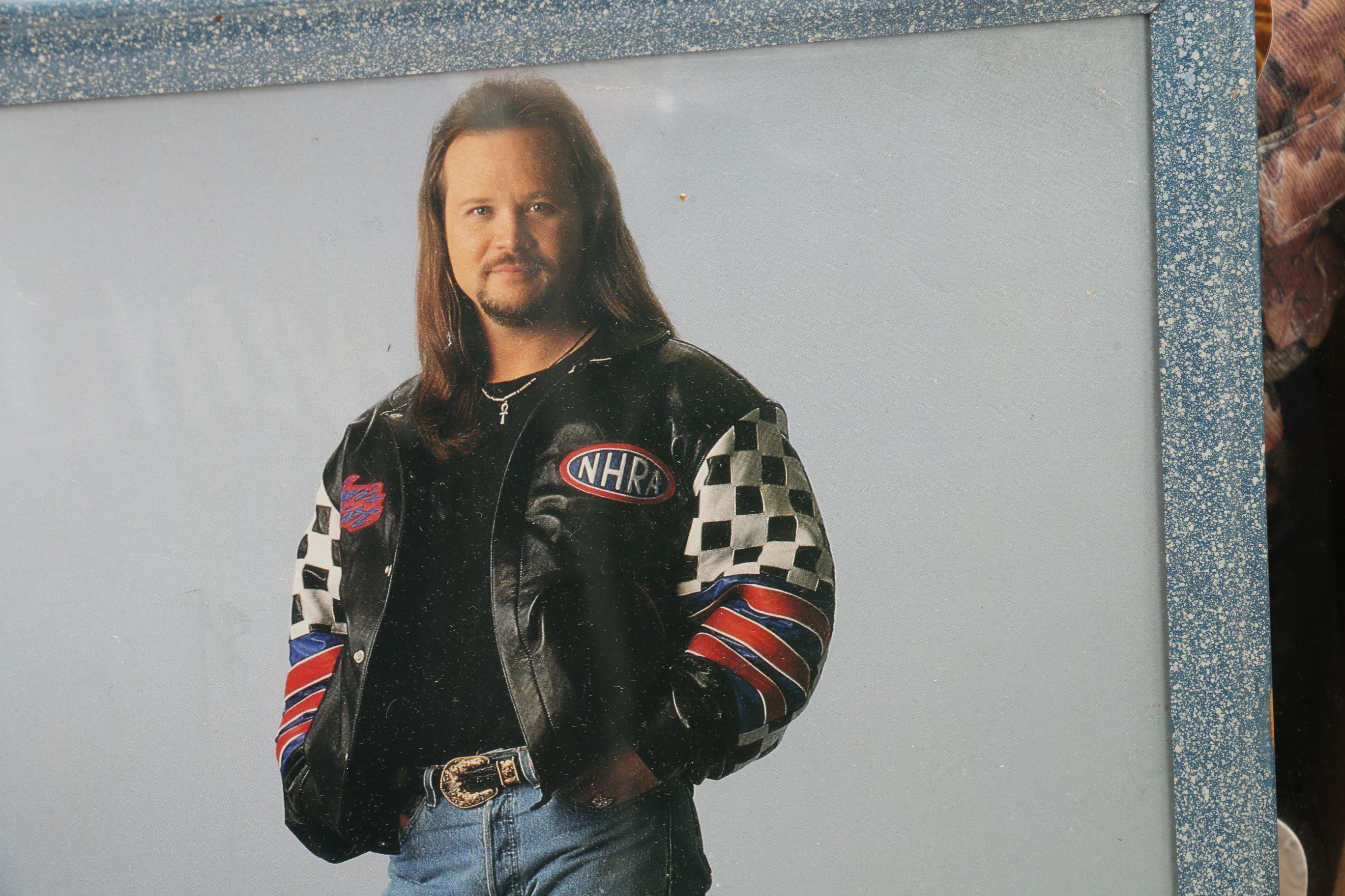 Dale Earnhardt Sportsman Collection Figure with Other Collectibles