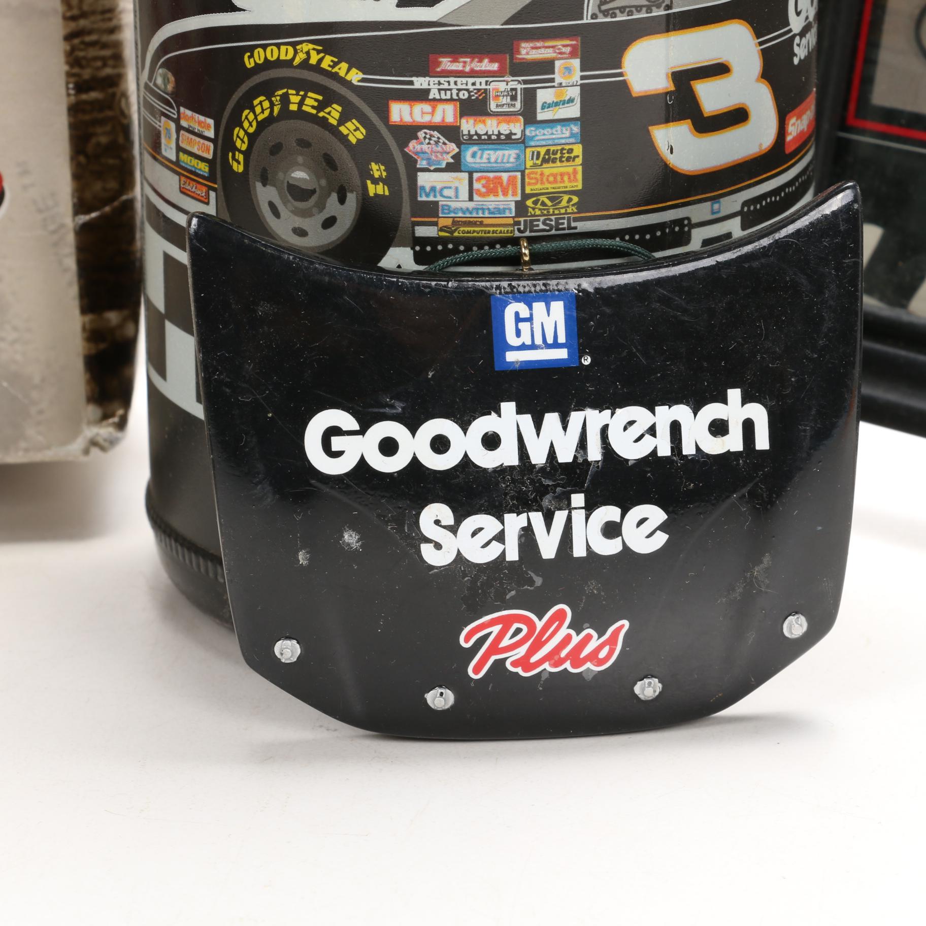 Dale Earnhardt Sportsman Collection Figure with Other Collectibles