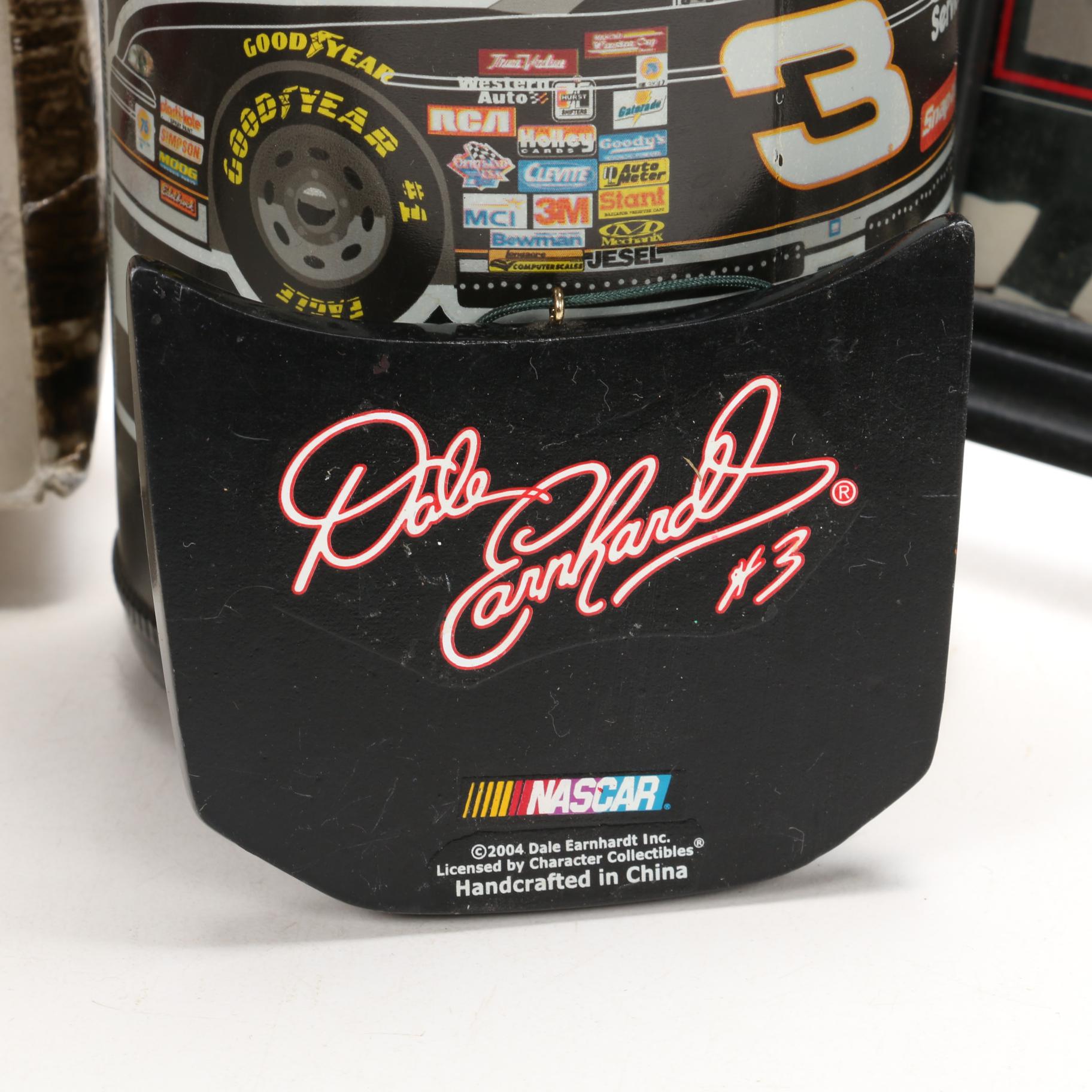 Dale Earnhardt Sportsman Collection Figure with Other Collectibles