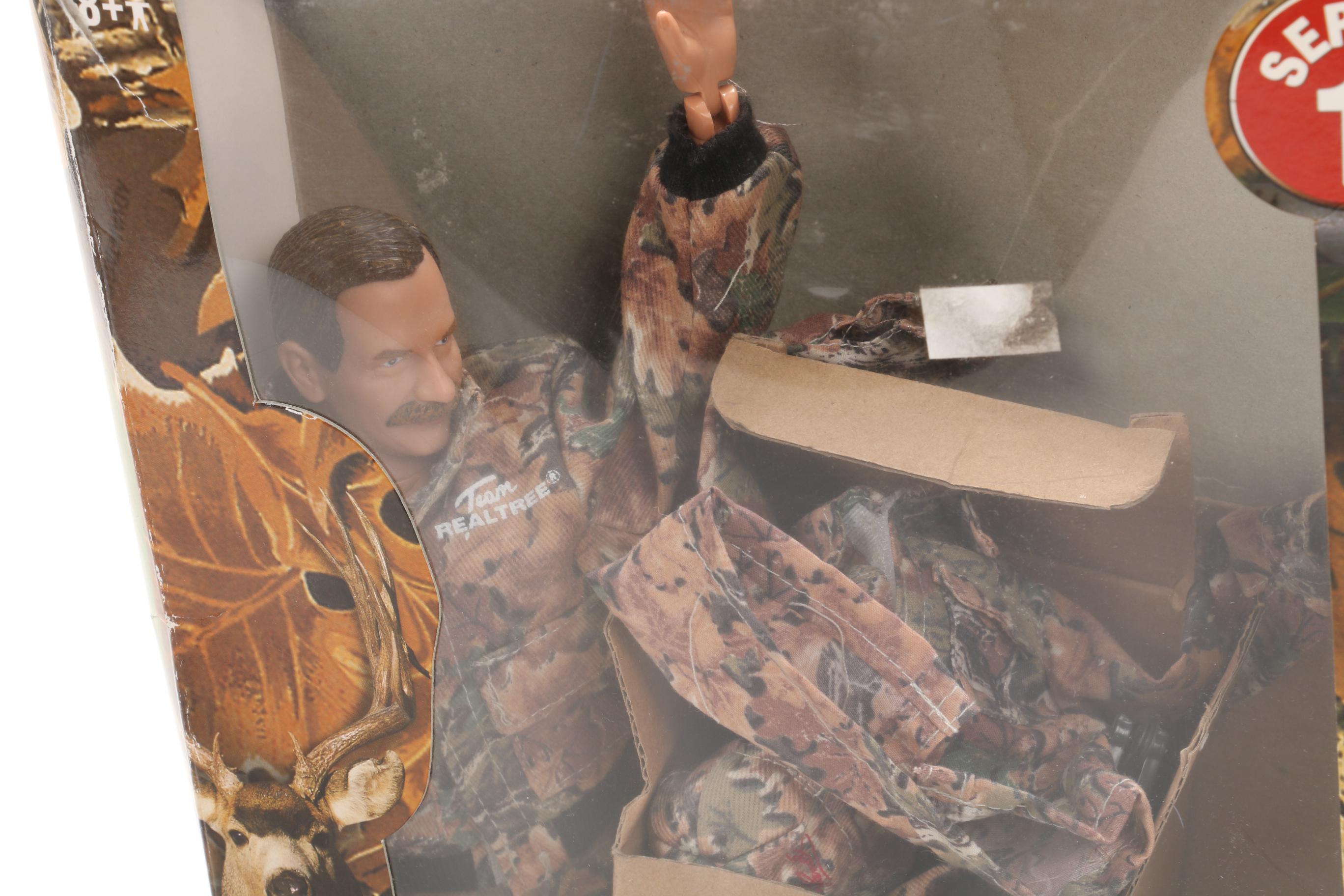 Dale Earnhardt Sportsman Collection Figure with Other Collectibles