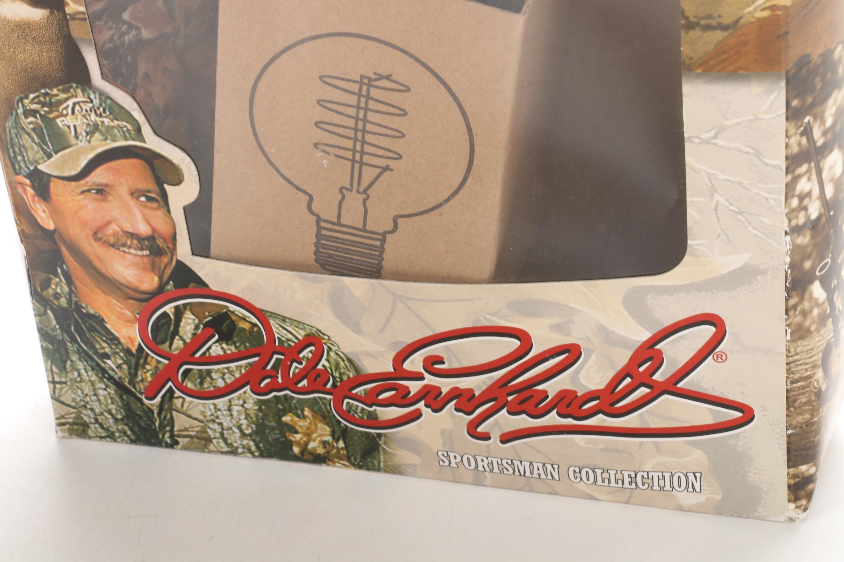 Dale Earnhardt Sportsman Collection Figure with Other Collectibles