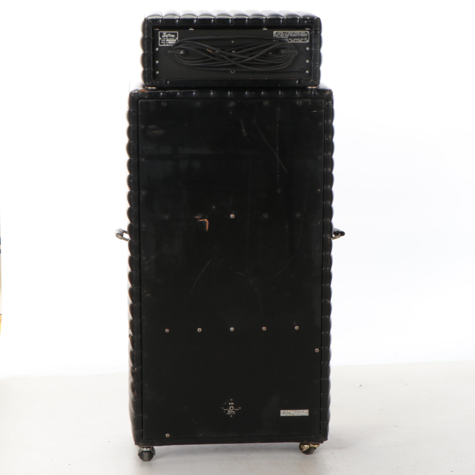 Kustom K 100-2 "Tuck And Roll" Guitar Amplifier