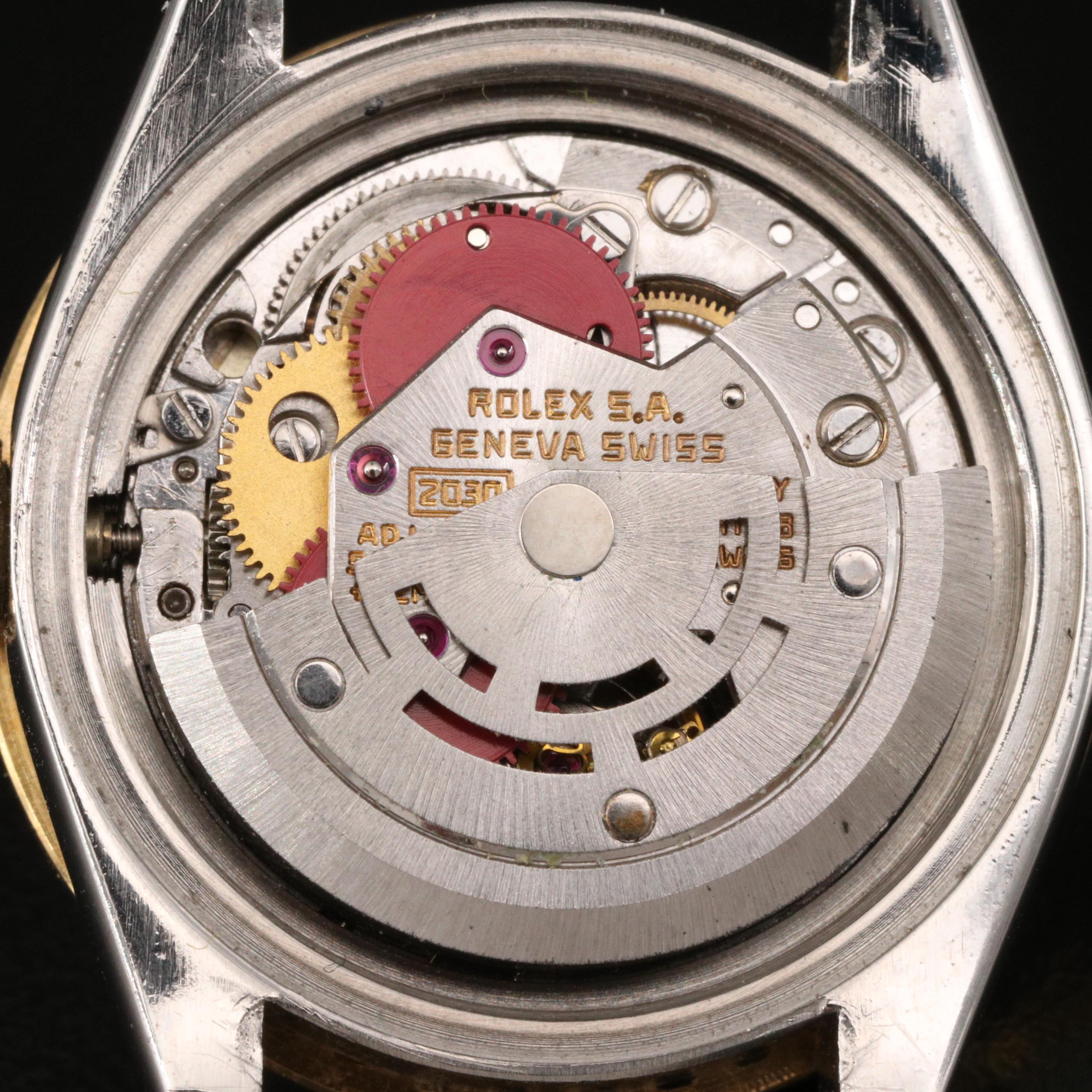 1979 Rolex "Datejust" Watch with 1.13 CTW Diamond Bezel and Dial