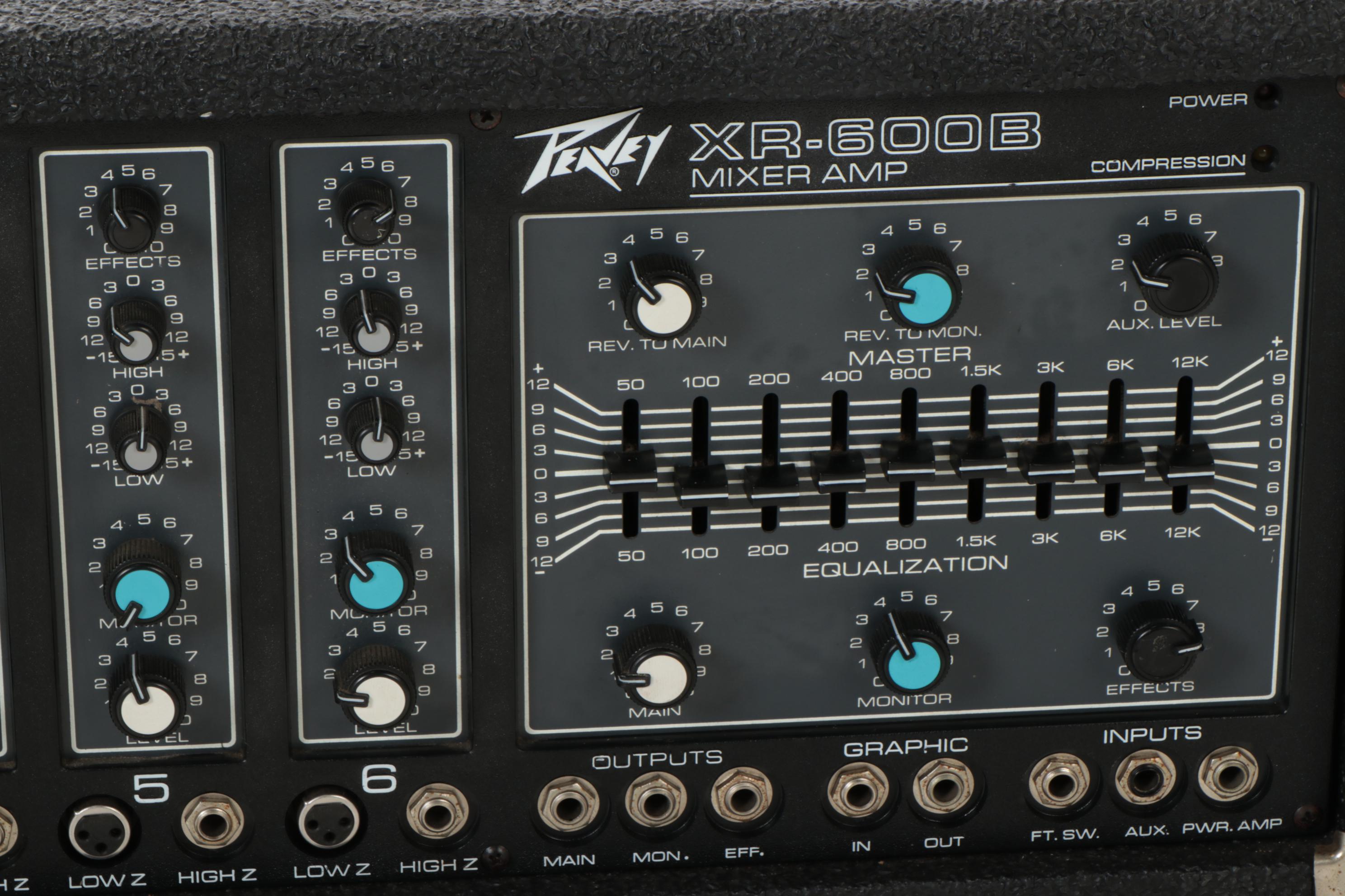 Peavey XR-600B Powered Mixer