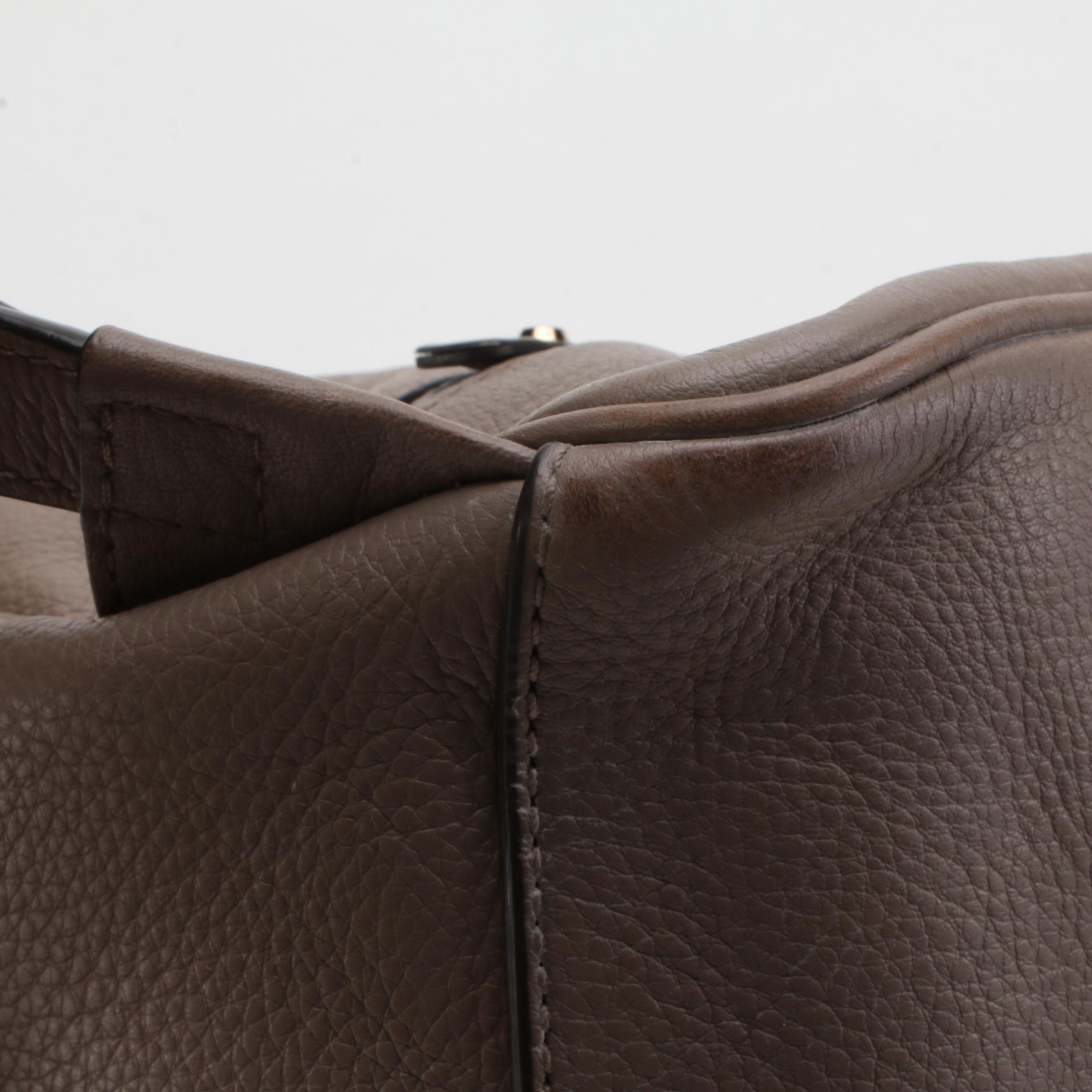 MICHAEL Michael Kors Rhea Medium Backpack Purse in Taupe Pebbled Leather