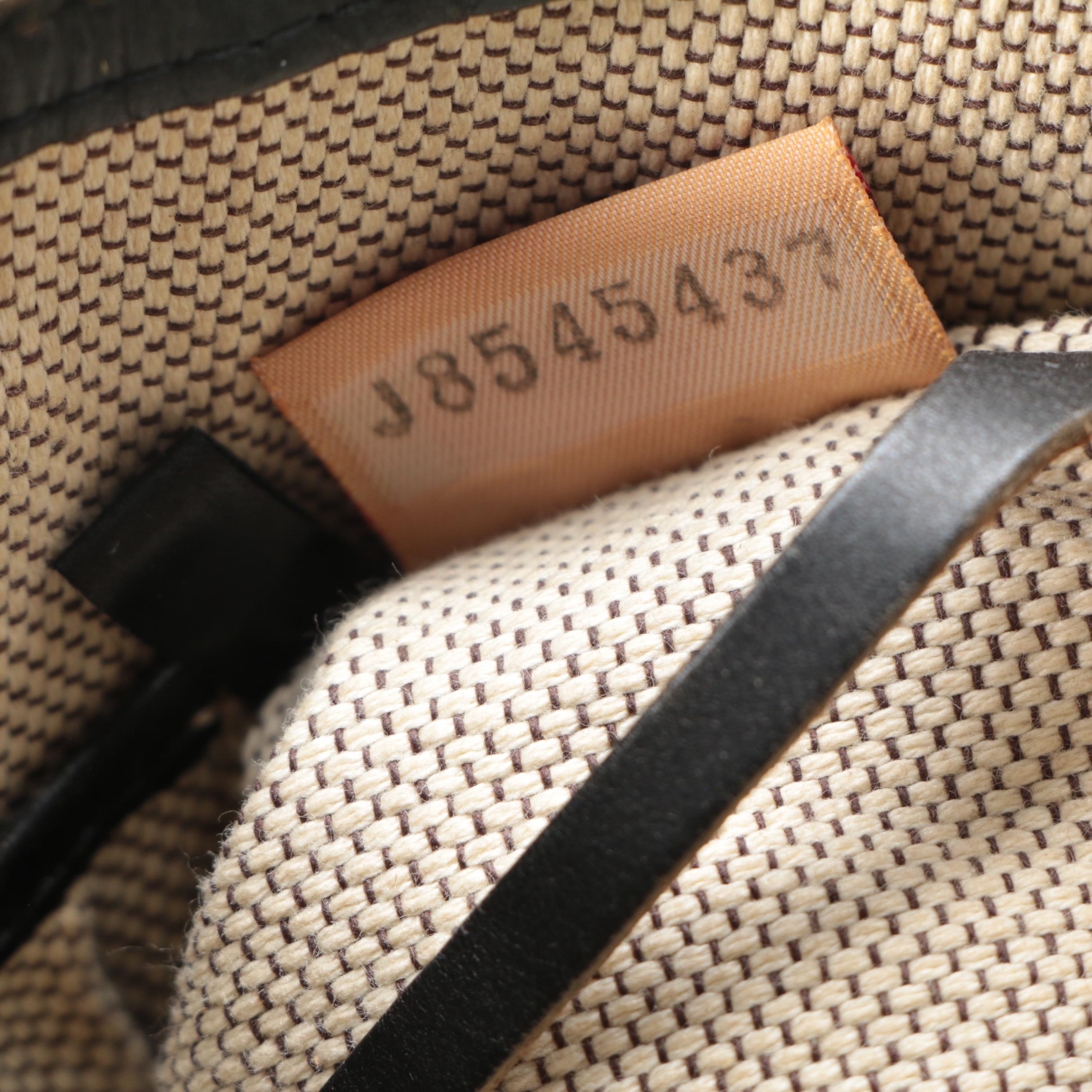 Dooney & Bourke Hobo Bag in Black Crocodile Embossed Leather