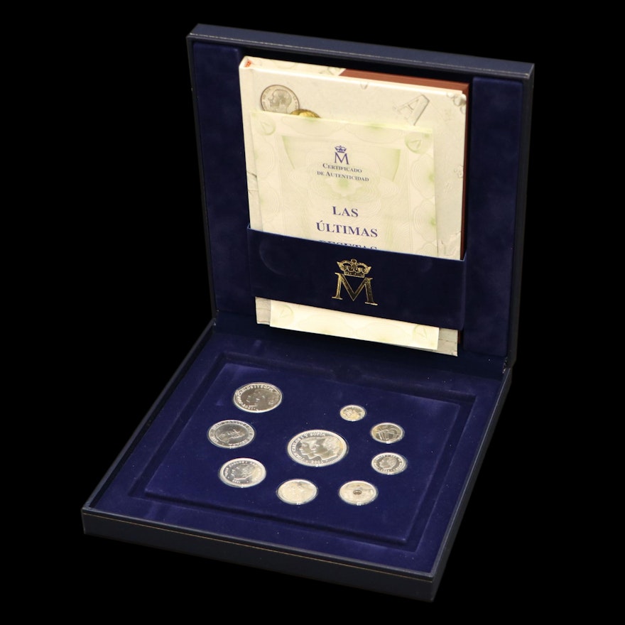 History of the Spanish Peseta .925 Silver Coin Set