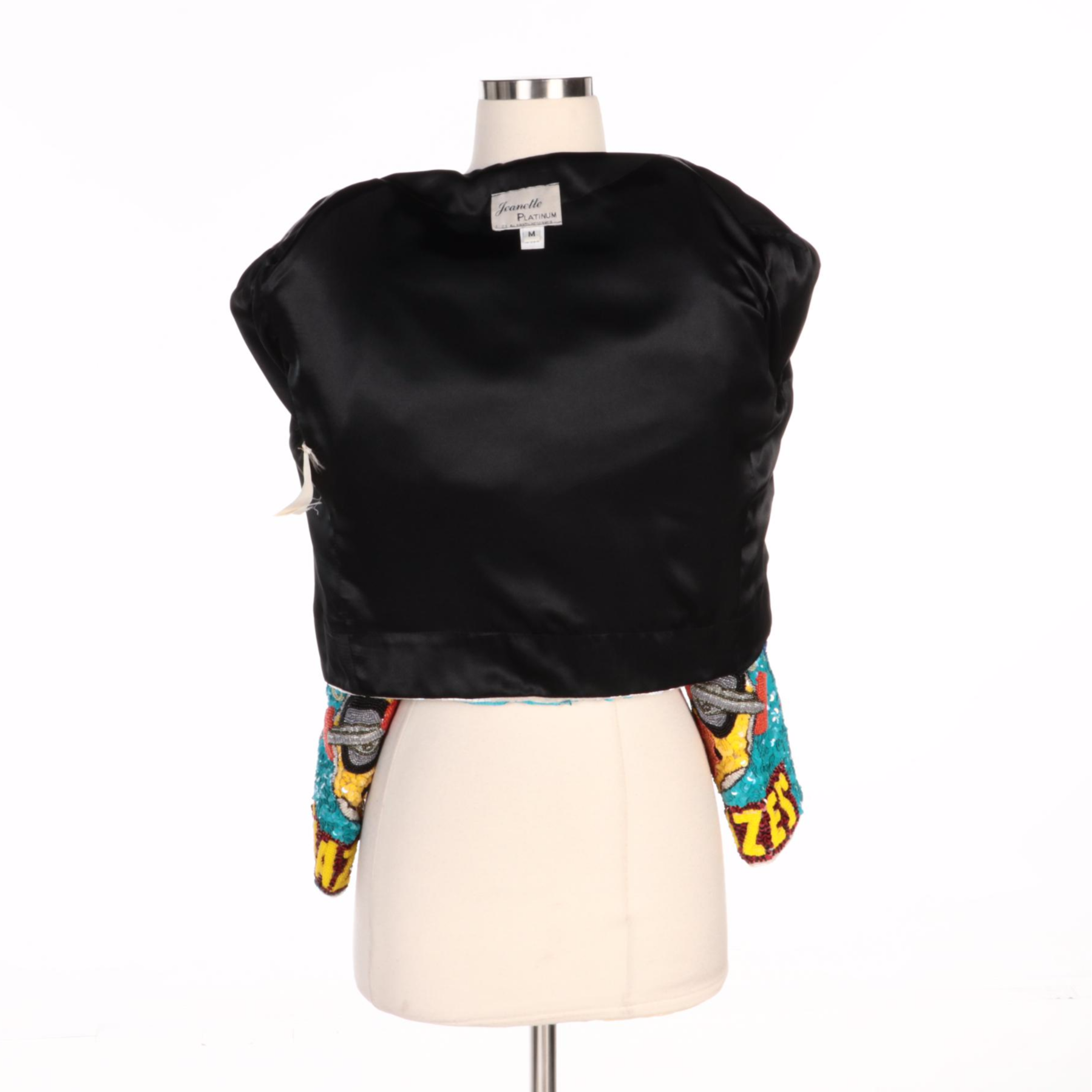 Jeanette Kastenberg Platinum "Bugs Bunny Blazes" Hand Embellished Bolero Jacket