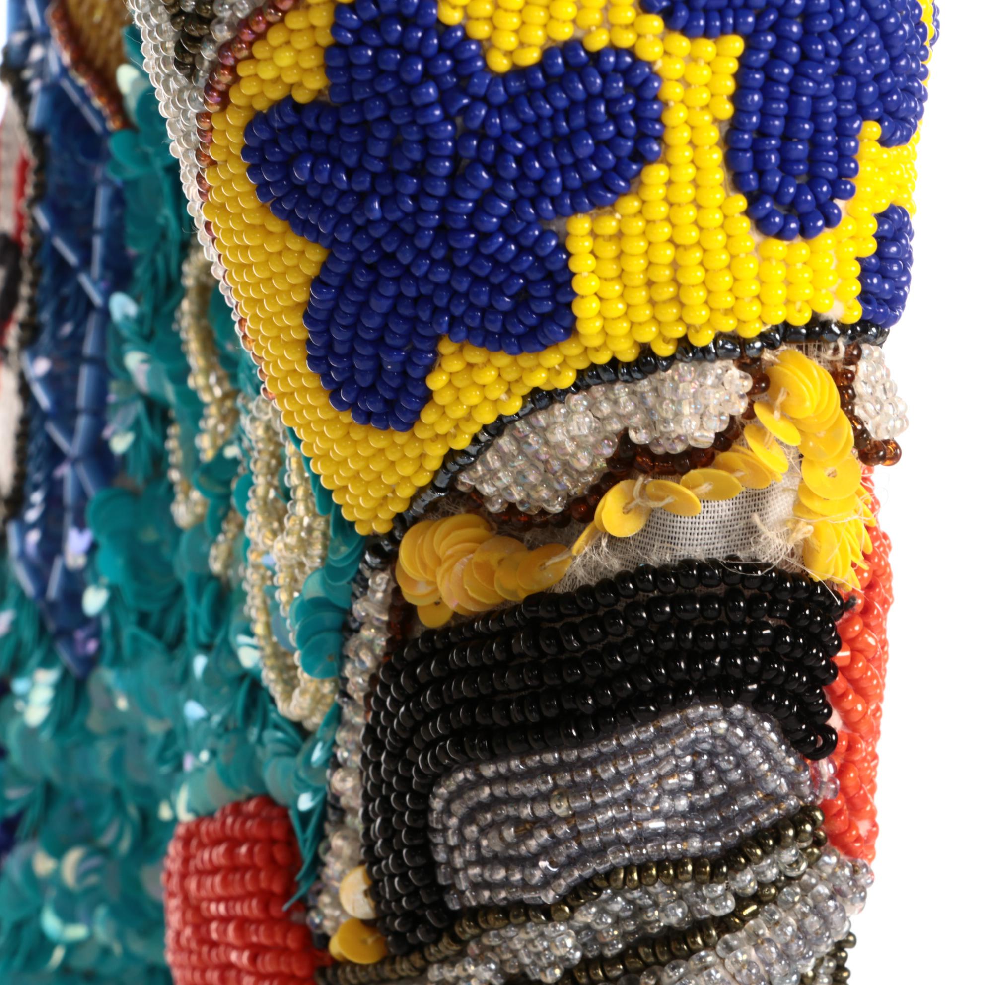 Jeanette Kastenberg Platinum "Bugs Bunny Blazes" Hand Embellished Bolero Jacket