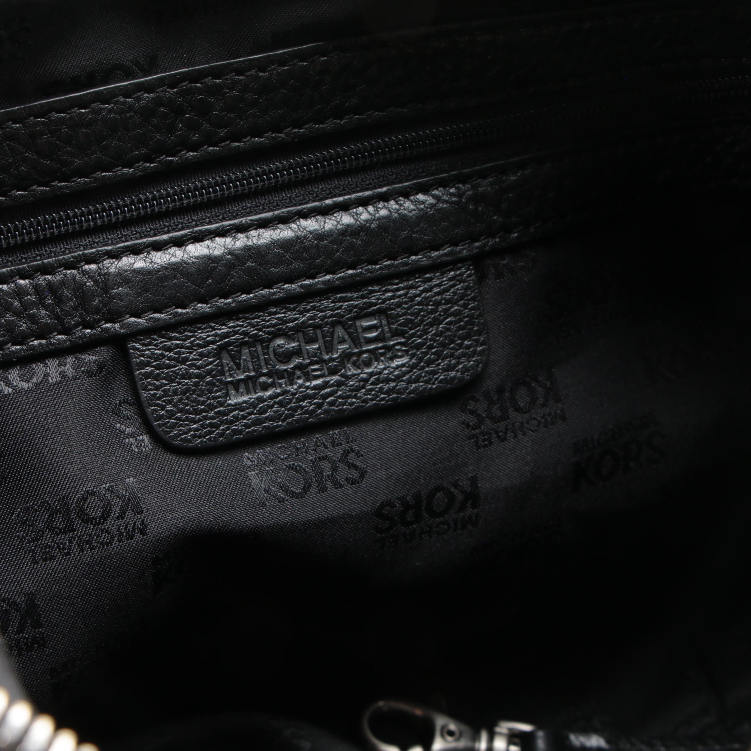 MICHAEL Michael Kors Hobo Bag with Harness Style Hardware and Studded Strap