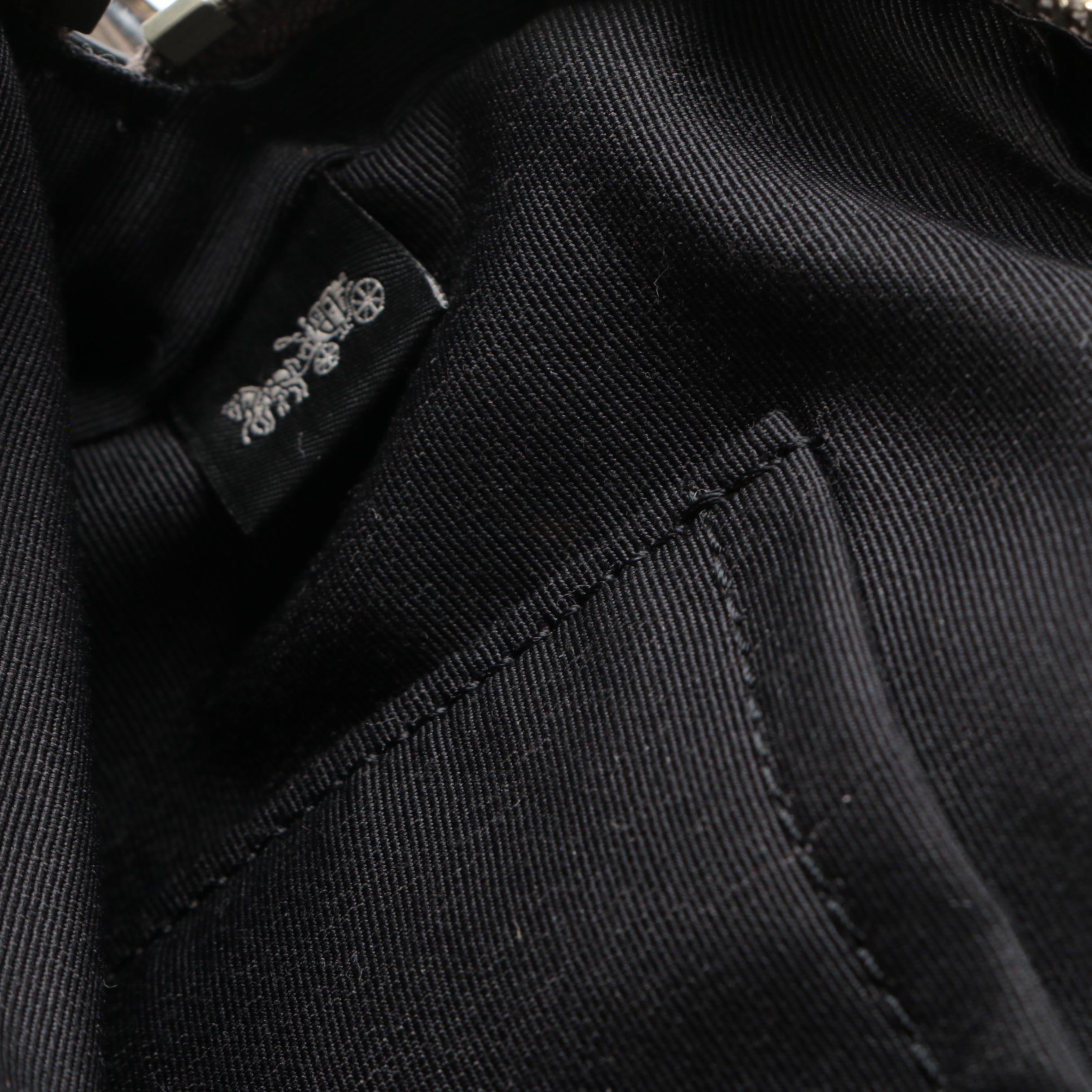 Coach Jes Double Zip Crossbody Bag in Metallic Silver Pebbled Leather