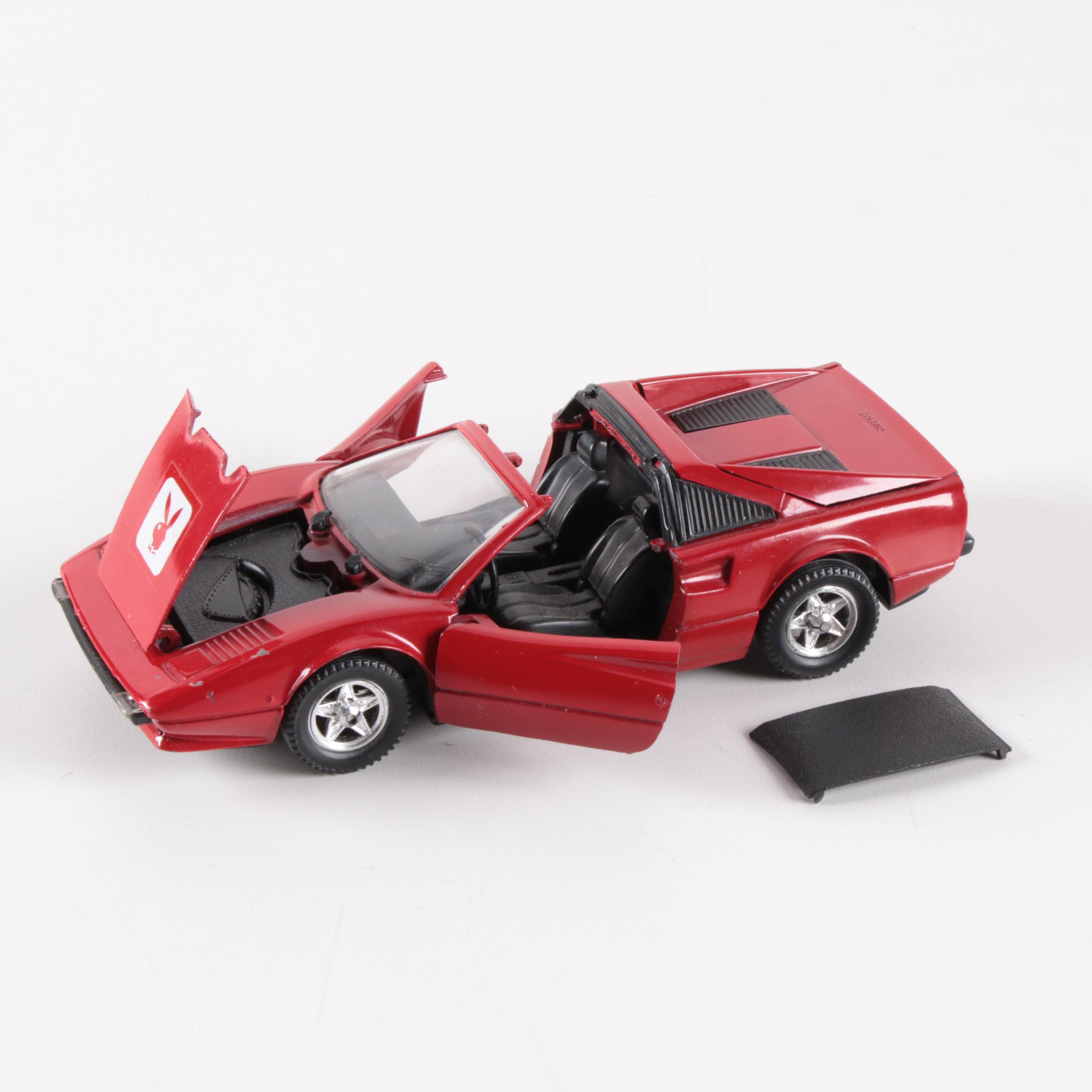 Zippo Lighters and 1981 Ferrari "Playboy" Diecast Car in Packaging