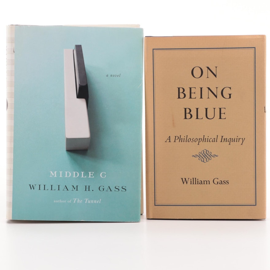 Signed First Edition "Middle C" by William Gass and More